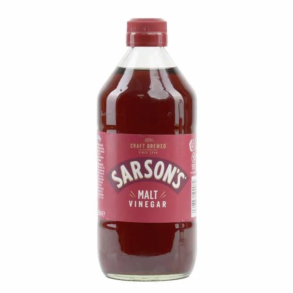 Sarson's - Vinaigre de malt - lot de 2 bouteilles de 568 ml