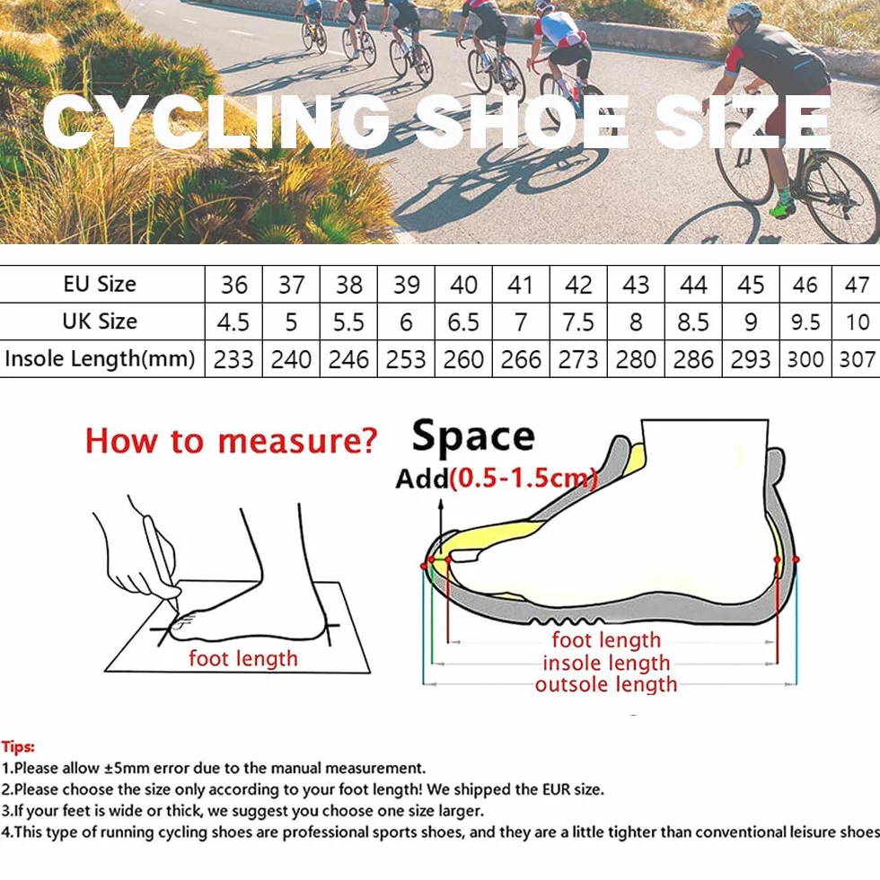 Chaussures de Cyclisme Hixingo Hommes Femmes VTT Route Respirantes Semelle Dure Verrouillage 2 Trous