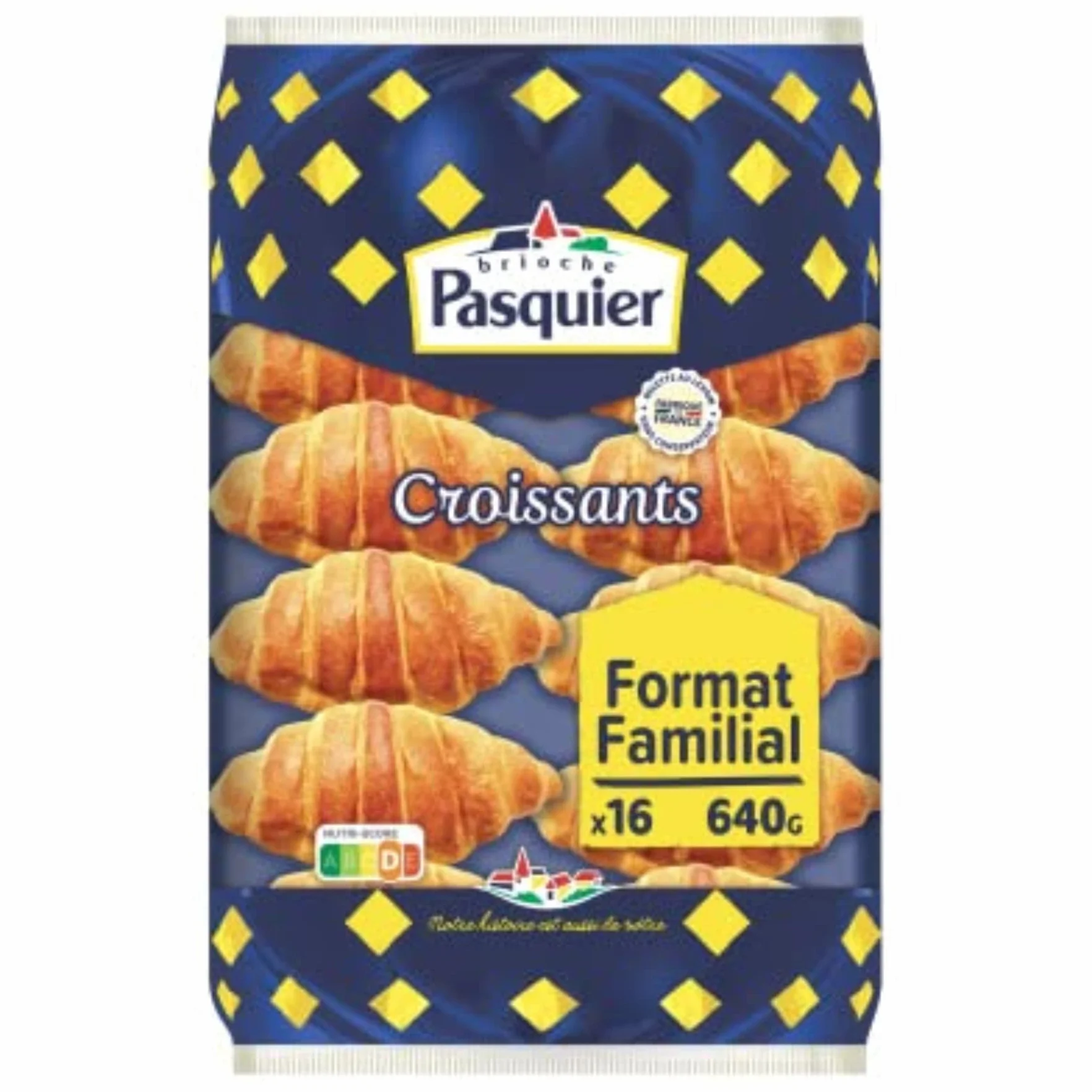 Pasquier Croissants au levain - Le lot de 2 paquets de 320g