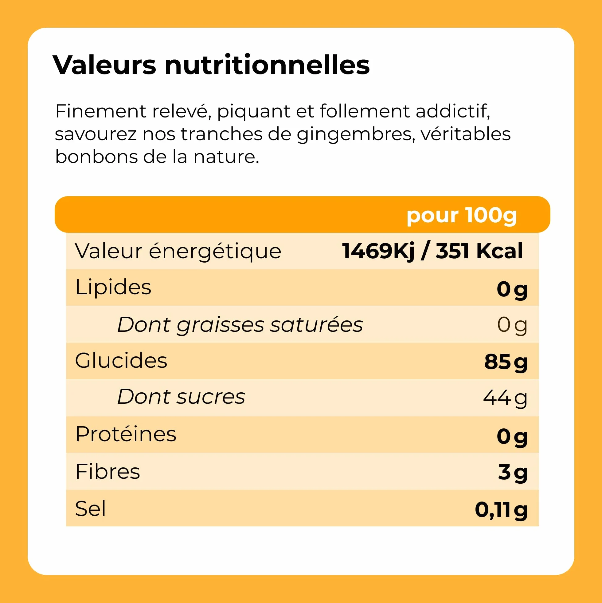 gingembre cristallisé 1 Kg | Gingembre confit en lamelles | Gingembre en Tranches de | Gingembres séchés sucrés | Collation sucrée | IDÉAL pour les recettes | Végétariens et végétaliens | Dorimed
