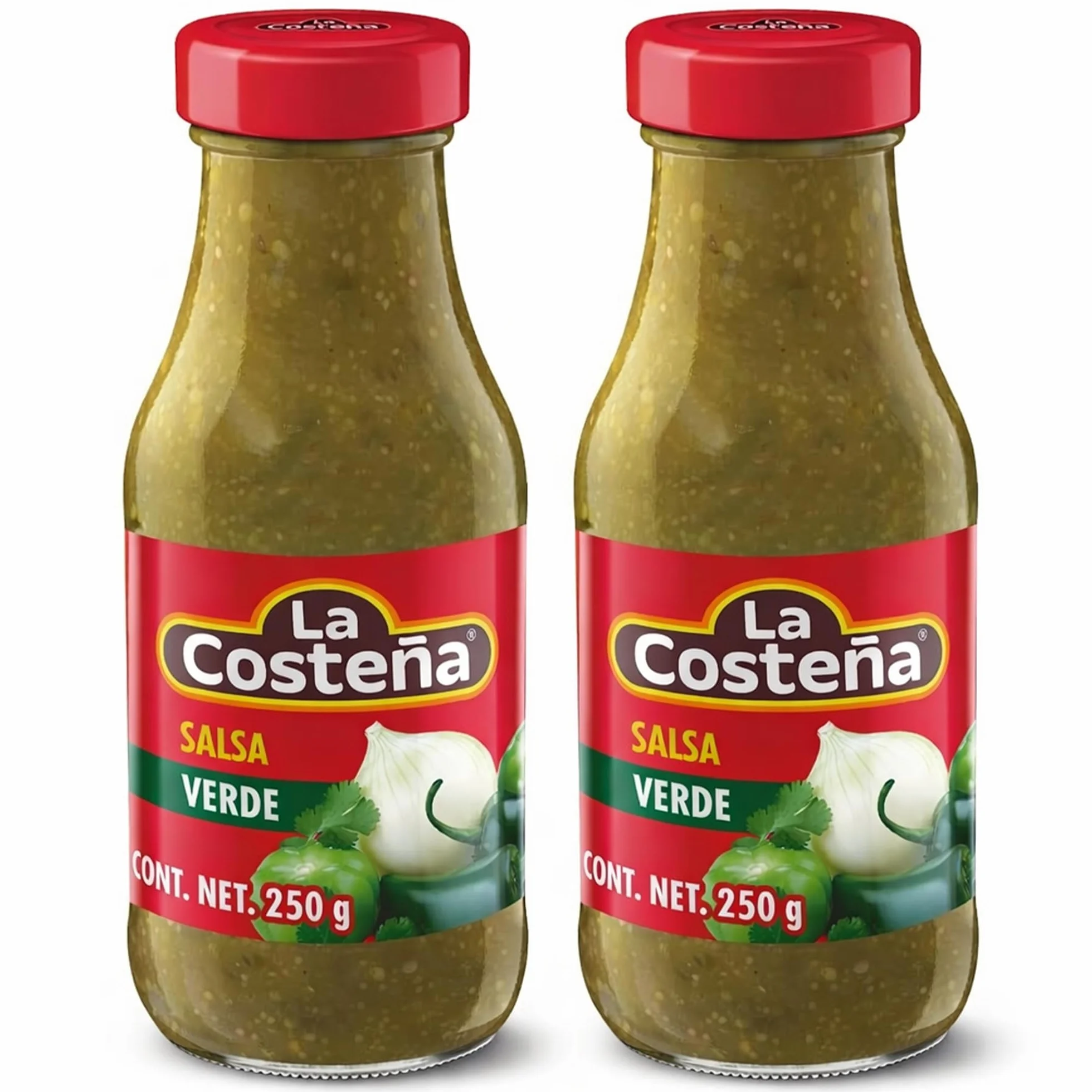 La Costena Salsa Verde 250 g – Sauce Salsa Verde mexicaine – Lot de 2