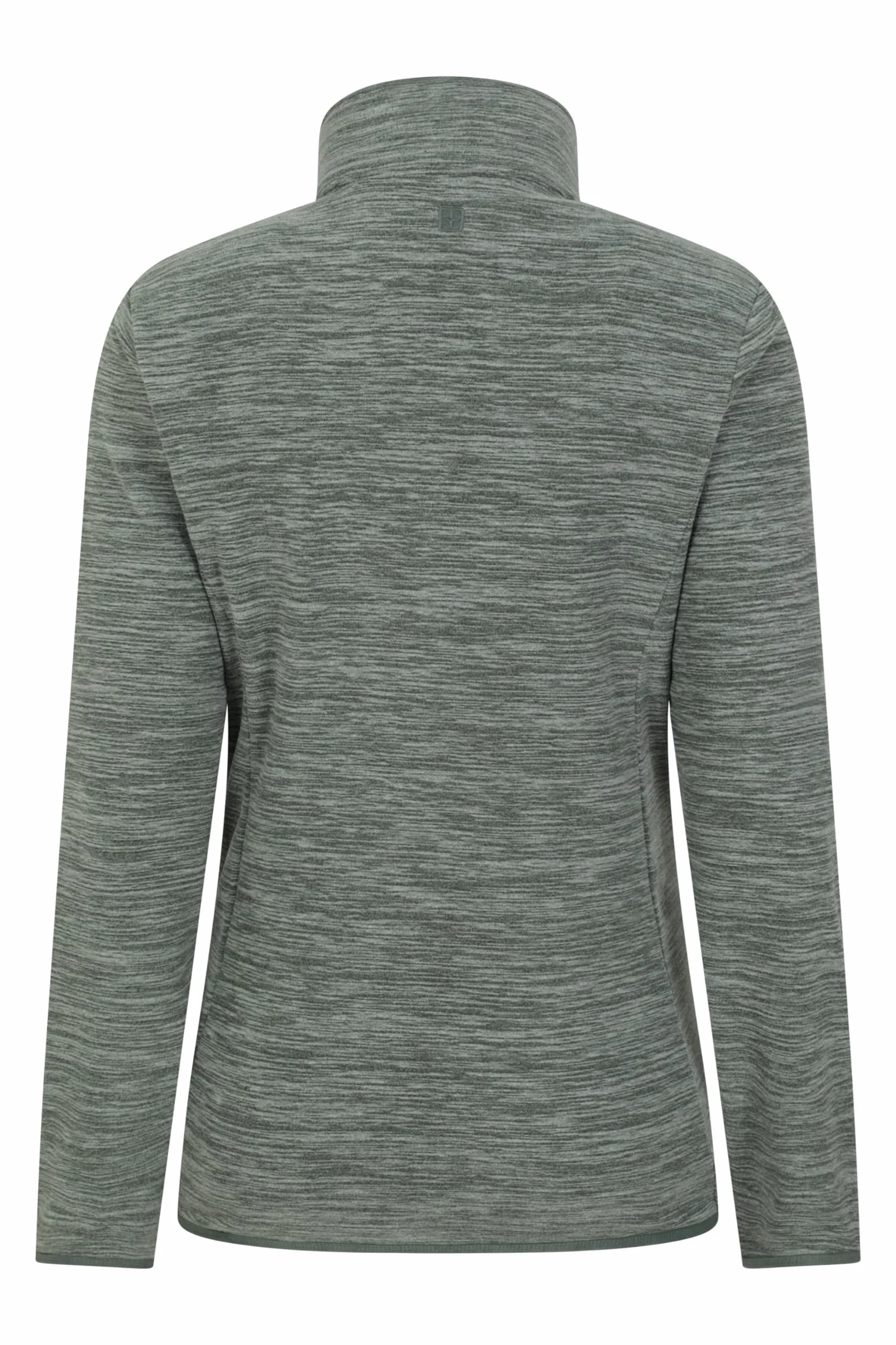 Mountain Warehouse Snowdon Melange Womens Fleece Half Zip Microfleece Breathable Anti-Pill for Camping Outdoors Travelling Hiking