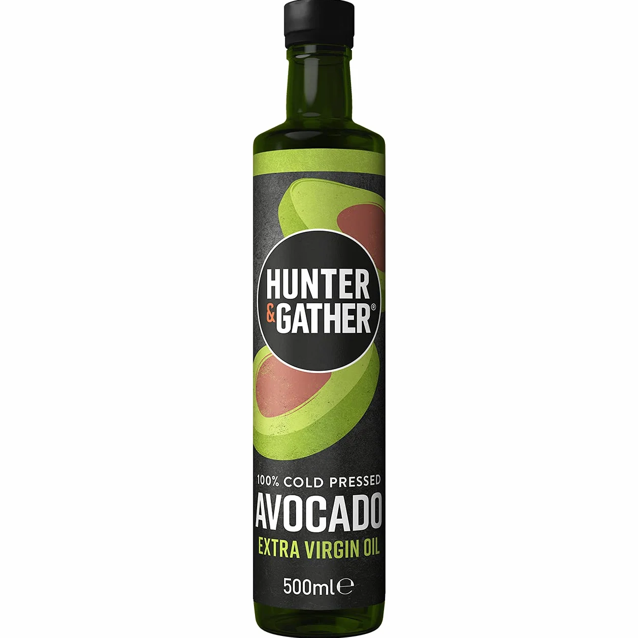 Huile d'avocat extra vierge 500ml | Pressé à froid, non raffiné et mis en bouteille au Royaume-Uni | Huile d'avocat 100% naturelle | Sans sucre, sans gluten et sans produits laitiers