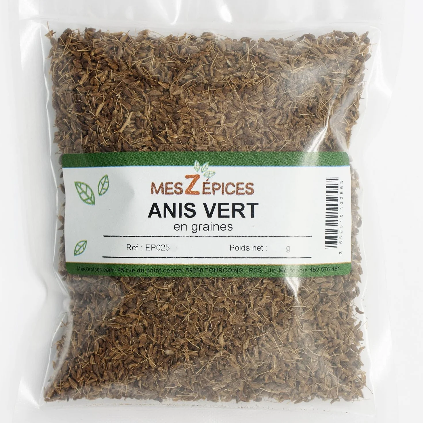 Anis vert en graines - Sachet de 1 kg