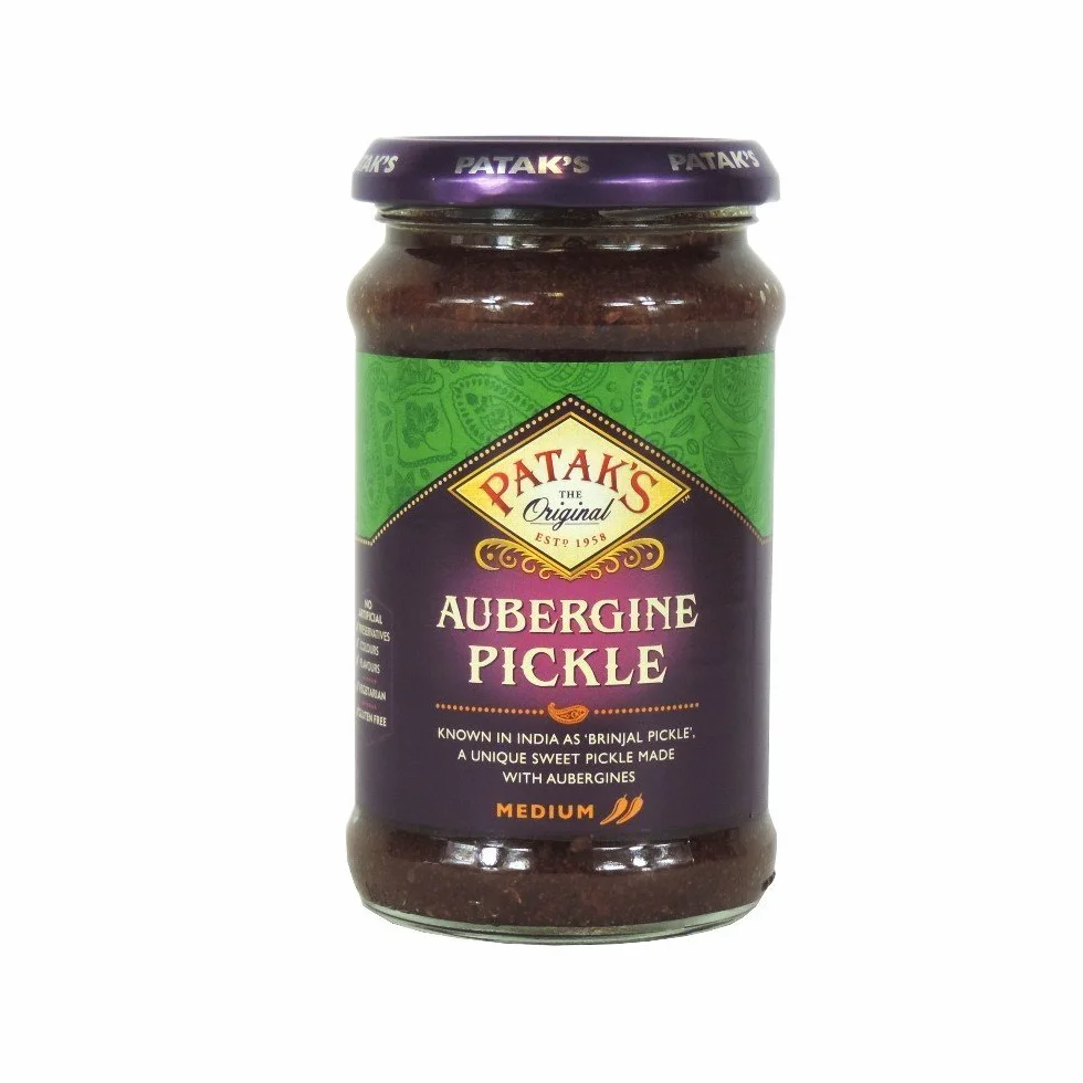 Patak's Medium de la Berenjena Salmuera (283 g) (Lot de 2)