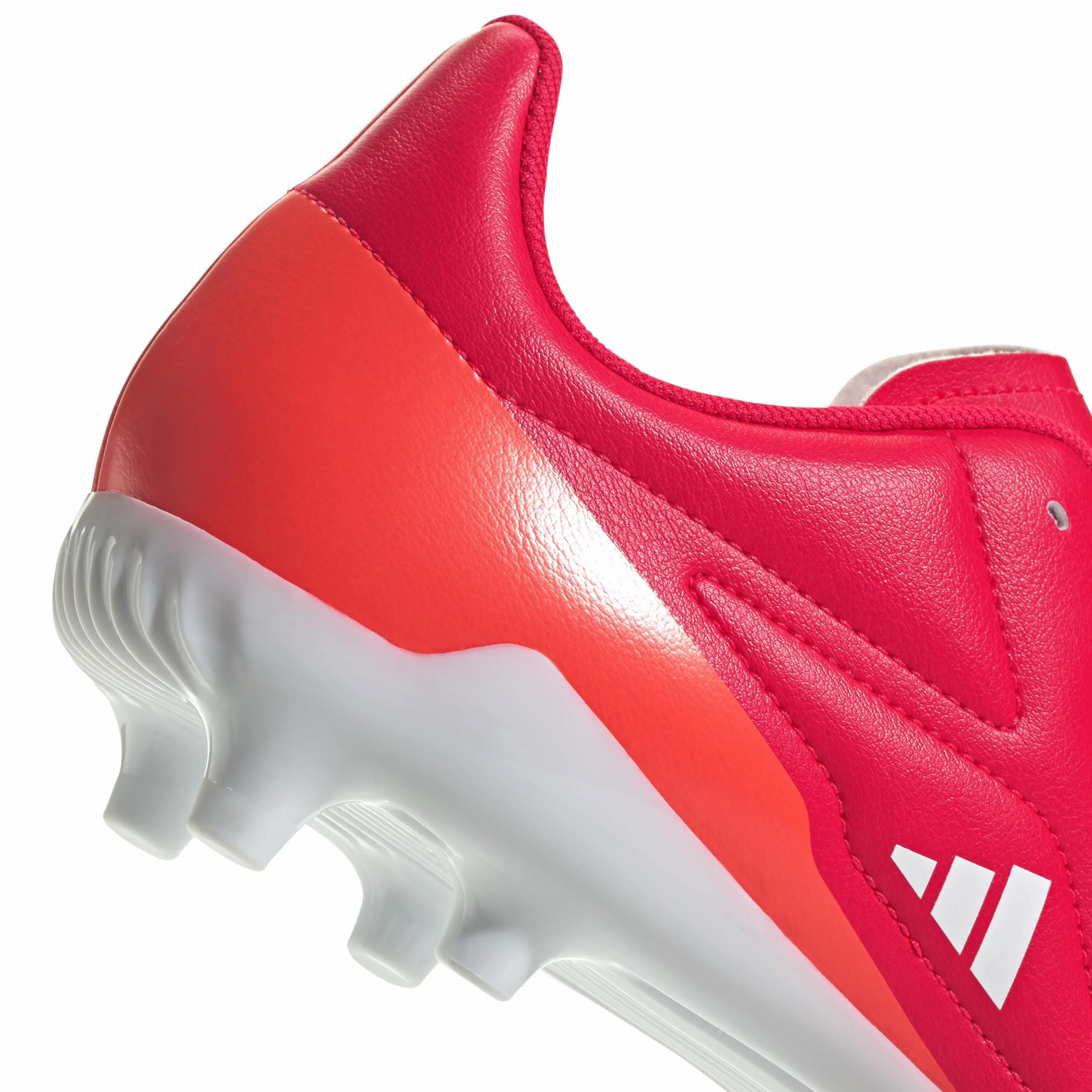 Adidas RS15 Bottes de rugby à terre ferme synthétique rouge