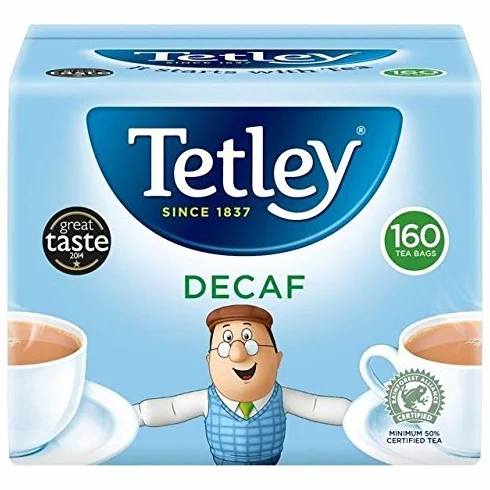 Tetley Decaf Tea Bags - 160 per pack by Tetley