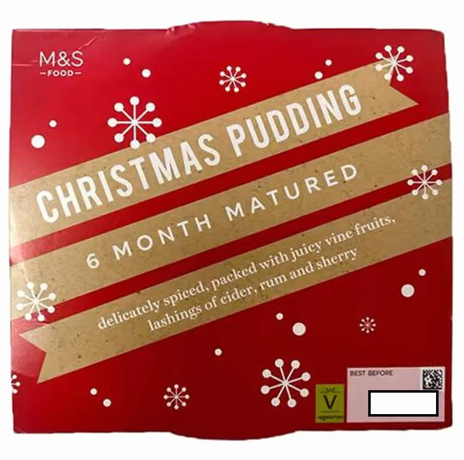 Marks & Spencer Pudding de Noël – 6 mois mûri – 454 g