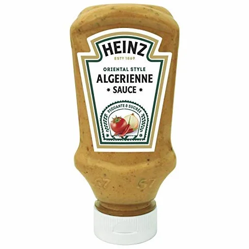 HEINZ - Sauce Algerienne Flacon Souple Top Down 220G - Lot De 2 - meilleure offre