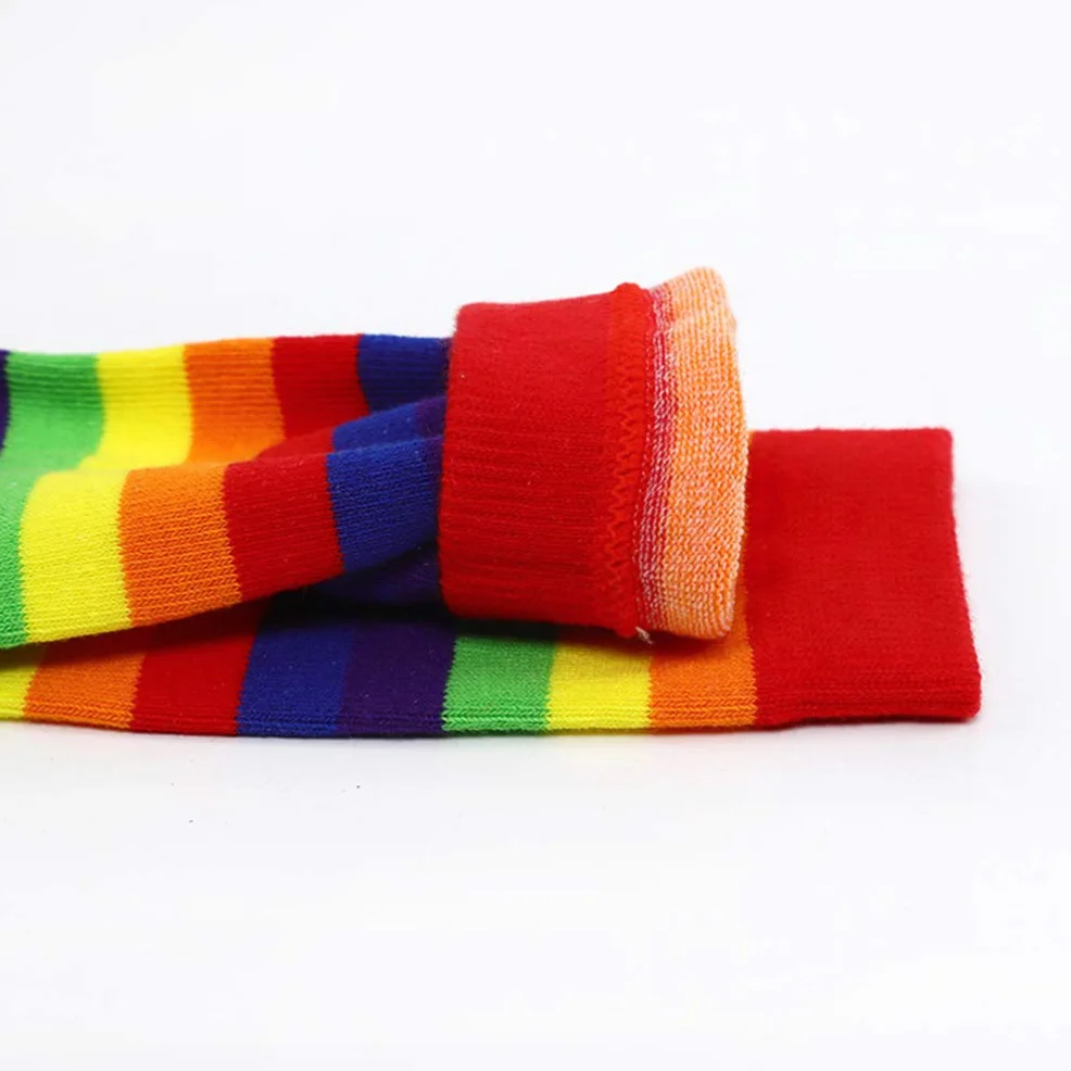 SOIMISS Lot de 2 paires de chaussettes rayures multicolores enfants