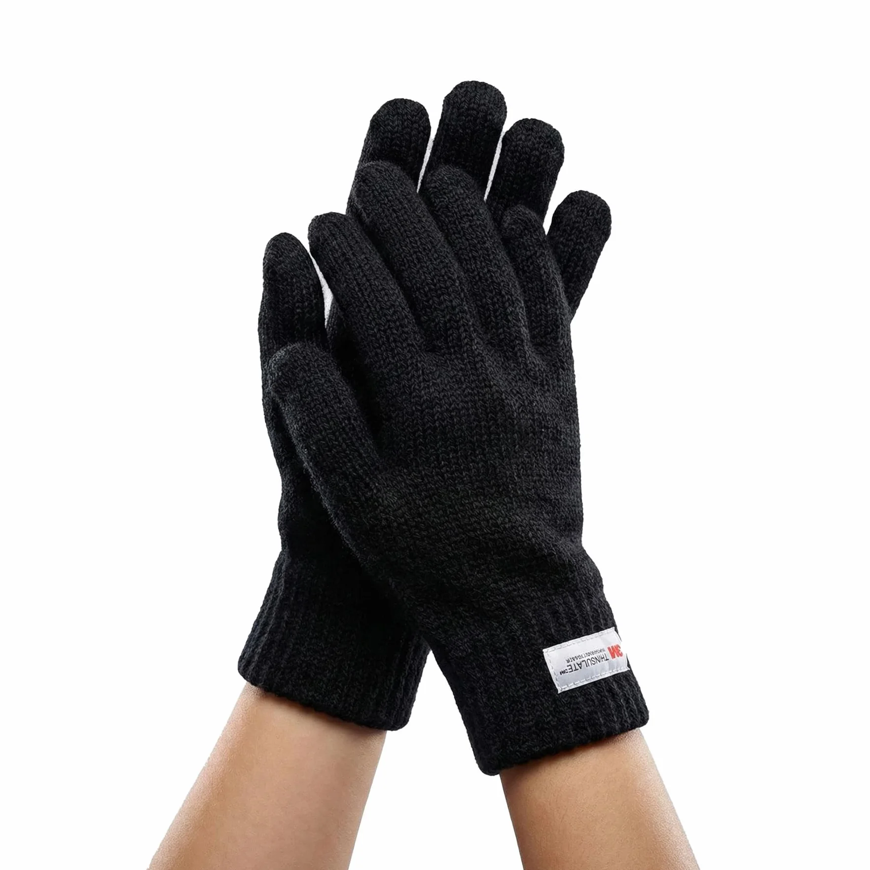 A2Z Gants Thinsulate Hiver Chaud Enfant Pleins Doigts Doublés Moufles Âge 4-13 Ans