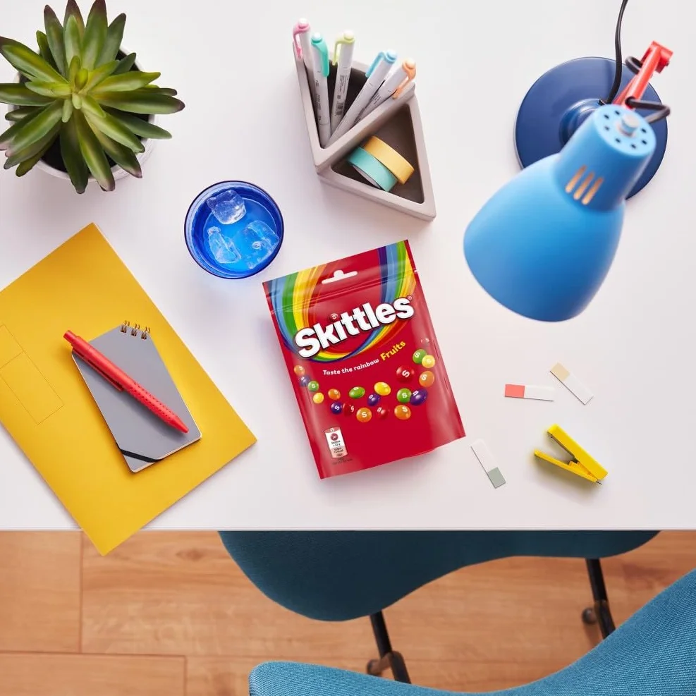 SKITTLES - Bonbons au goût Fruits - Sachet de 318g
