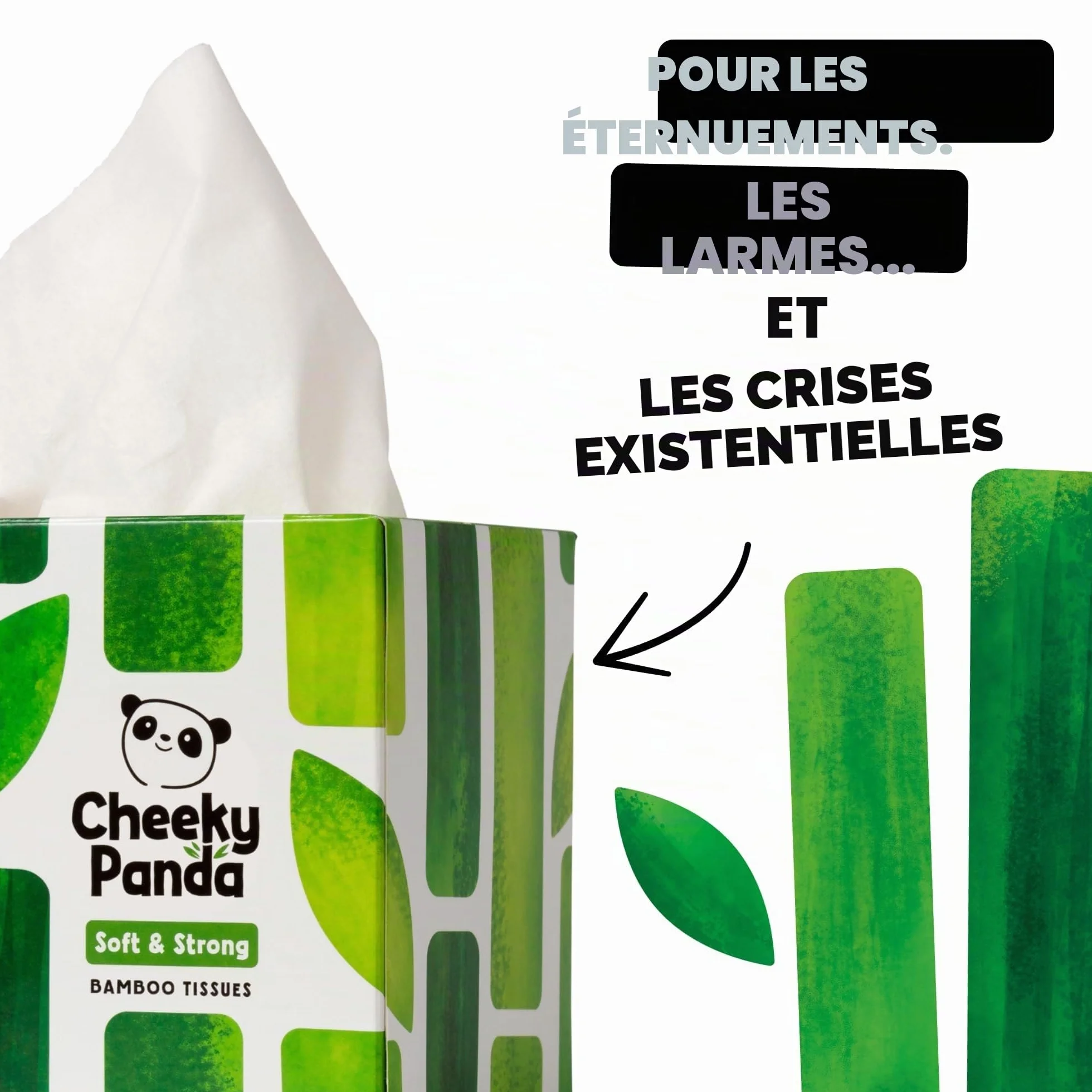 The Cheeky Panda Résistant & Durable (56 unité (Lot de 12))