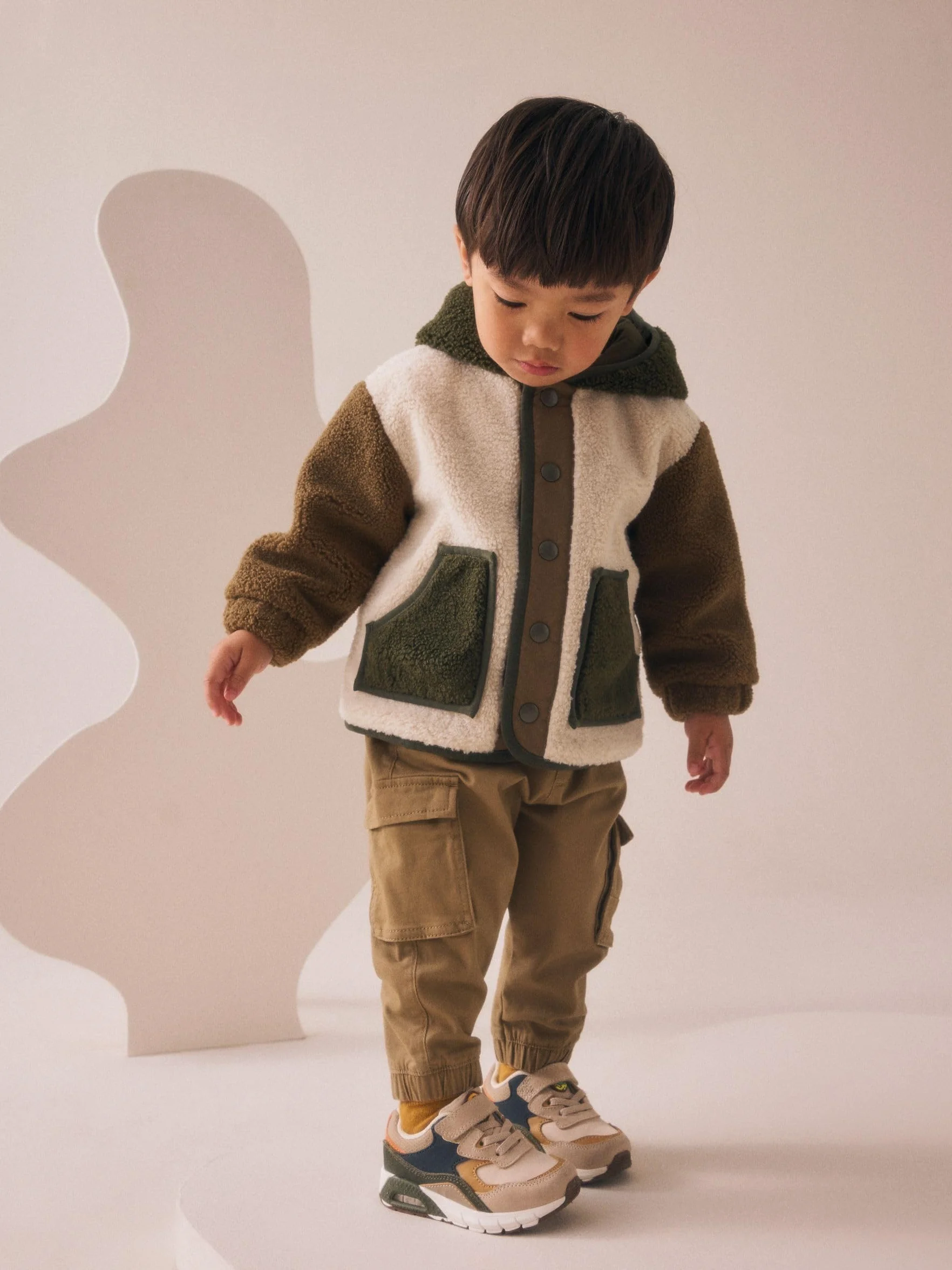 NEXT Garçon Polaire à capuche zippée