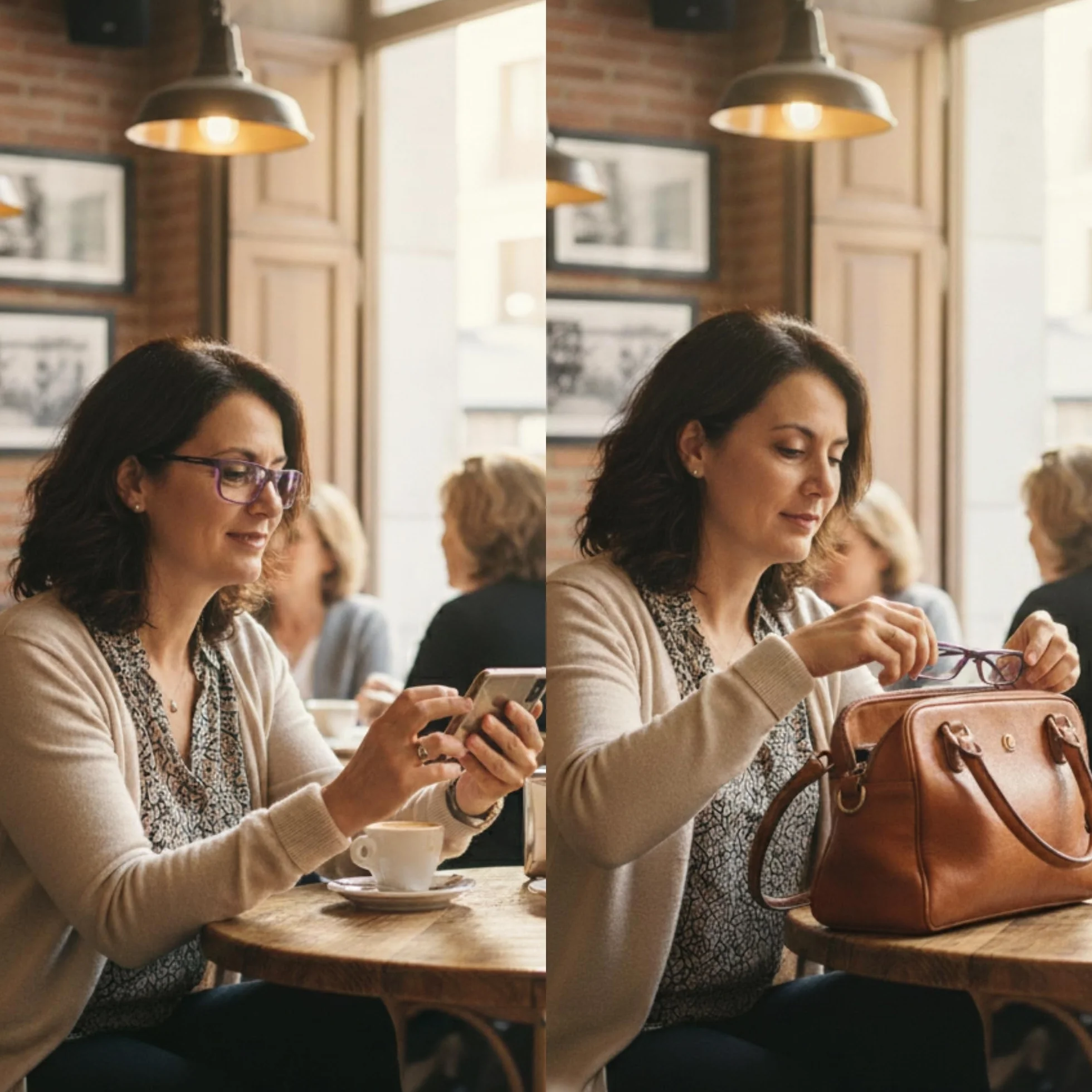 INDESMED Lunettes de lecture magnétiques réglables anti lumière bleue légères cordon interchangeable
