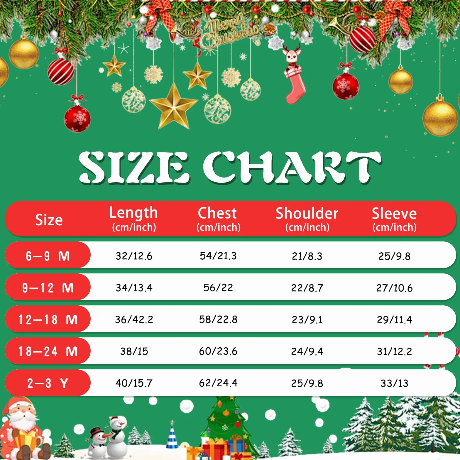 Winmany Pull de Noël tricoté pour bébé - Vêtements automne hiver