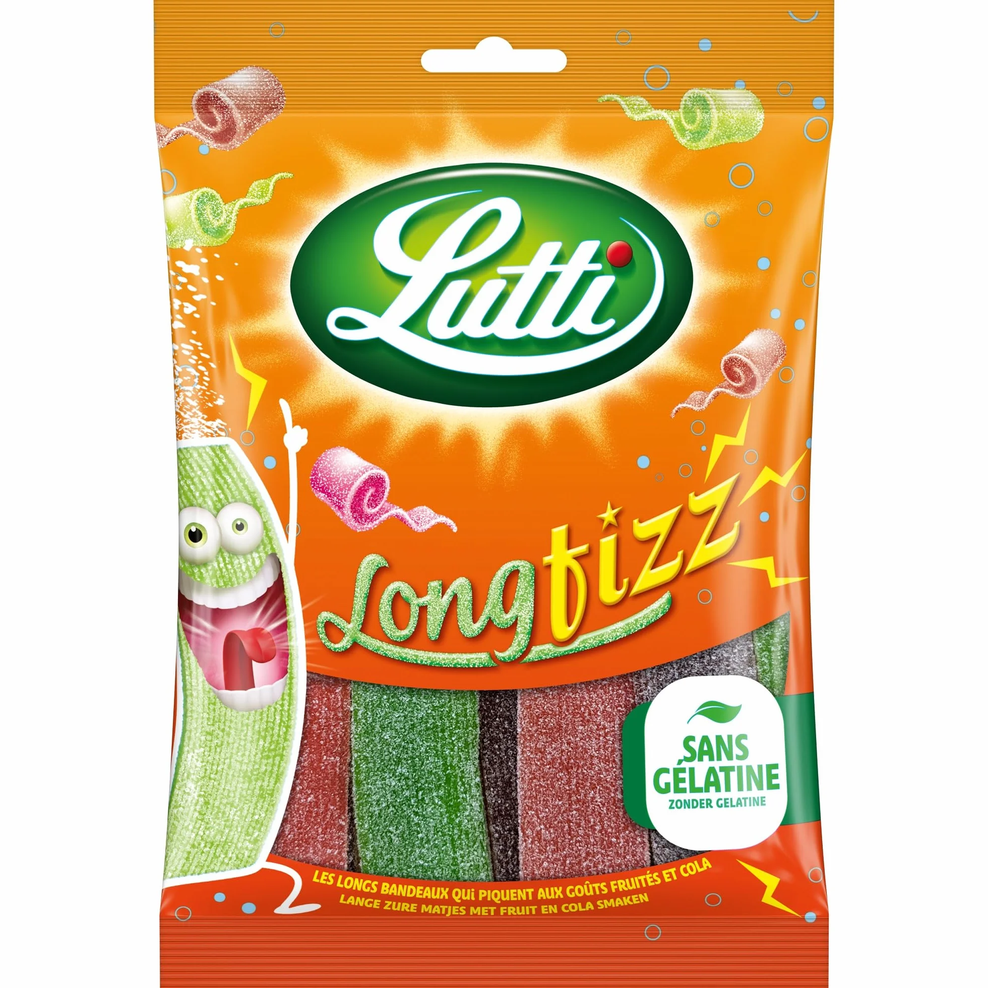 Lutti Long Fizz 200g (lot de 1)
