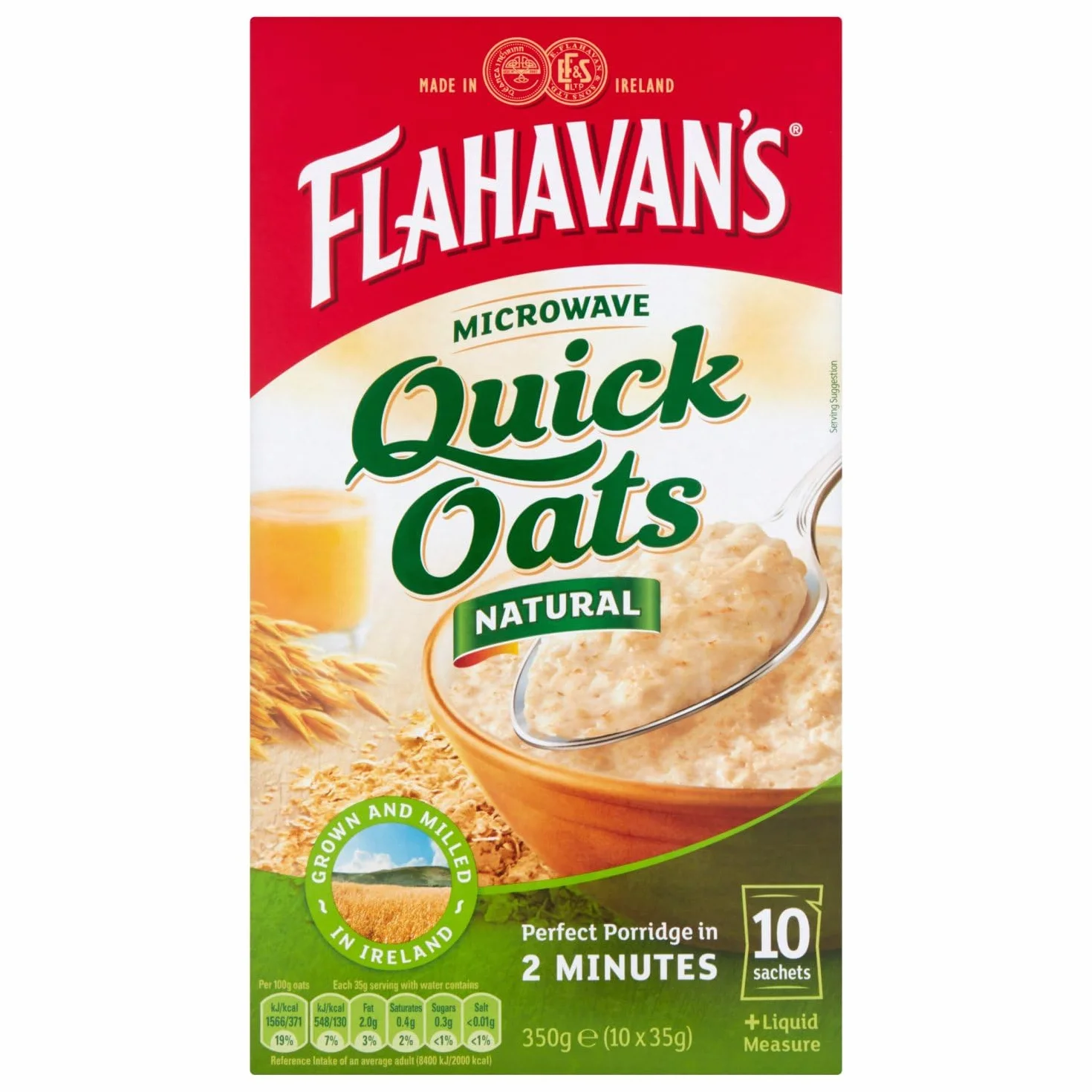 Flahavans - Flahavan'S Microwavable Quick Oats 500G