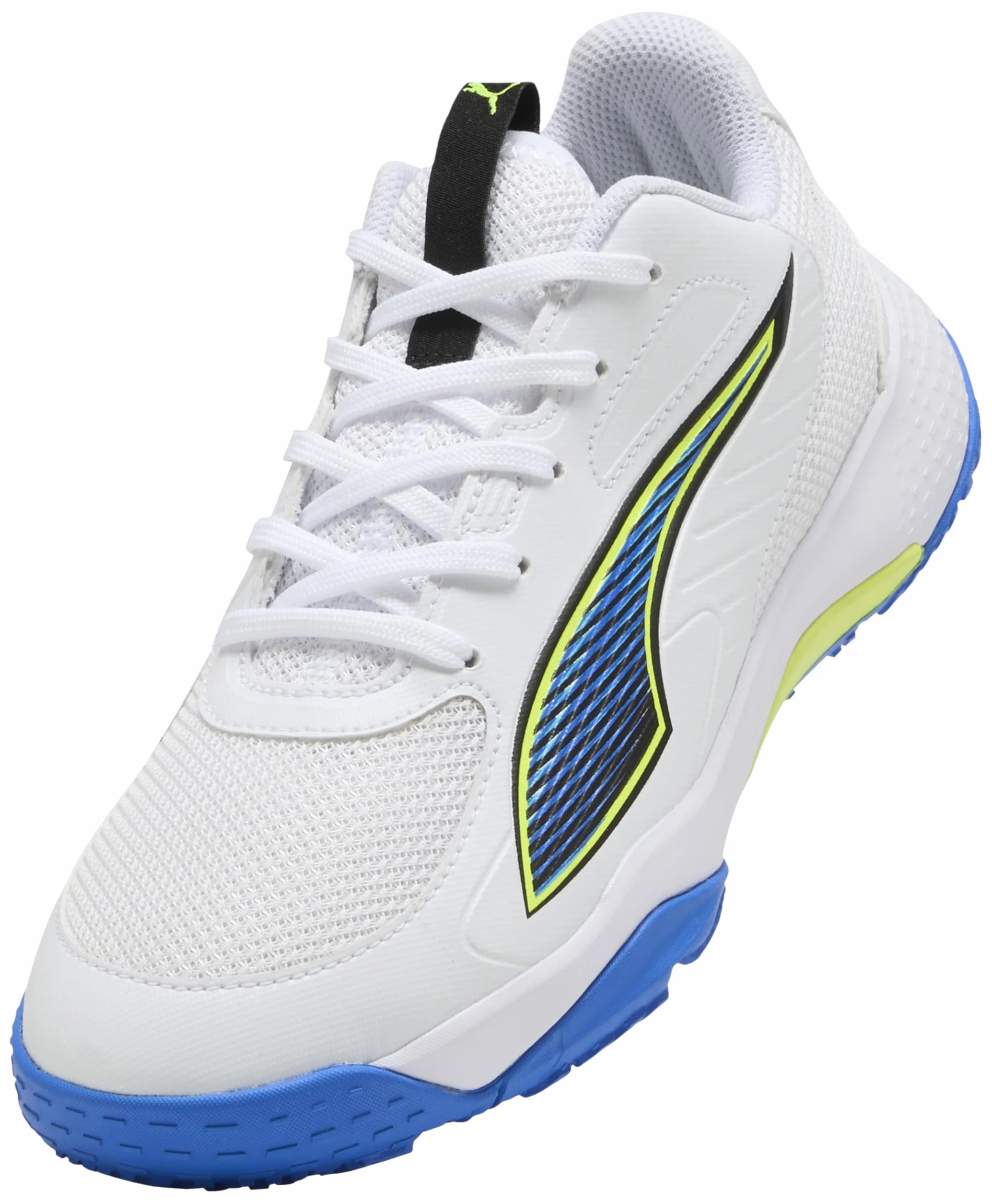 PUMA Accelerate Jr 4 Game on Chaussure de Handball Mixte Enfant