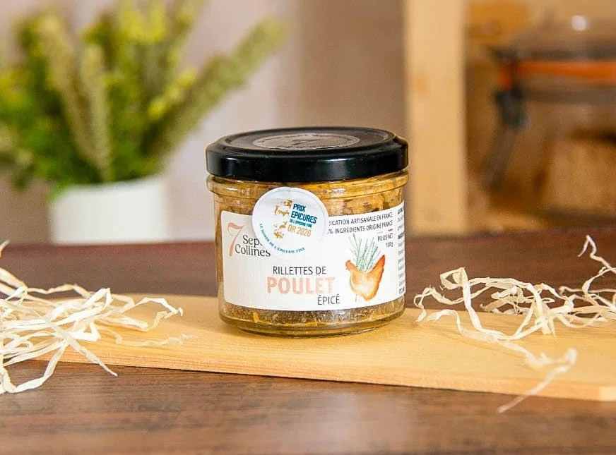 Rillettes de Poulet épicé 100g