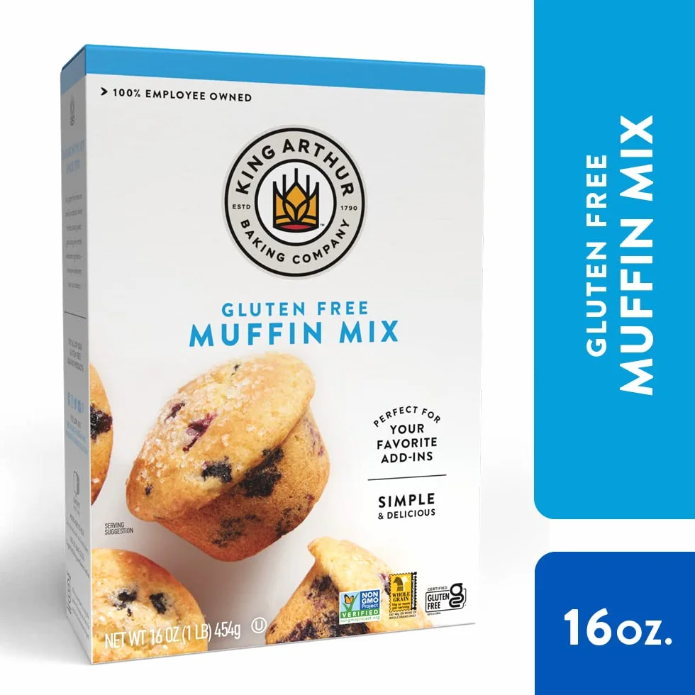 King Arthur Mélange de muffins sans gluten 473 ml