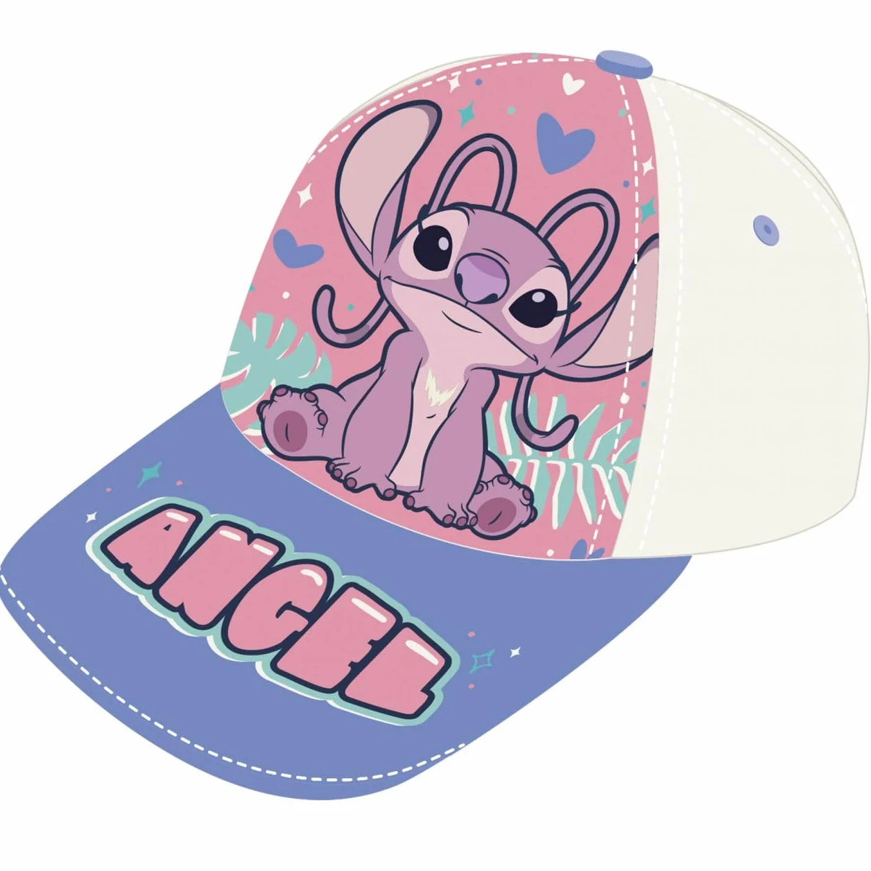 Disney Stitch et Angel Casquette de Baseball pour Filles Chapeau Design Été Enfants Cadeau