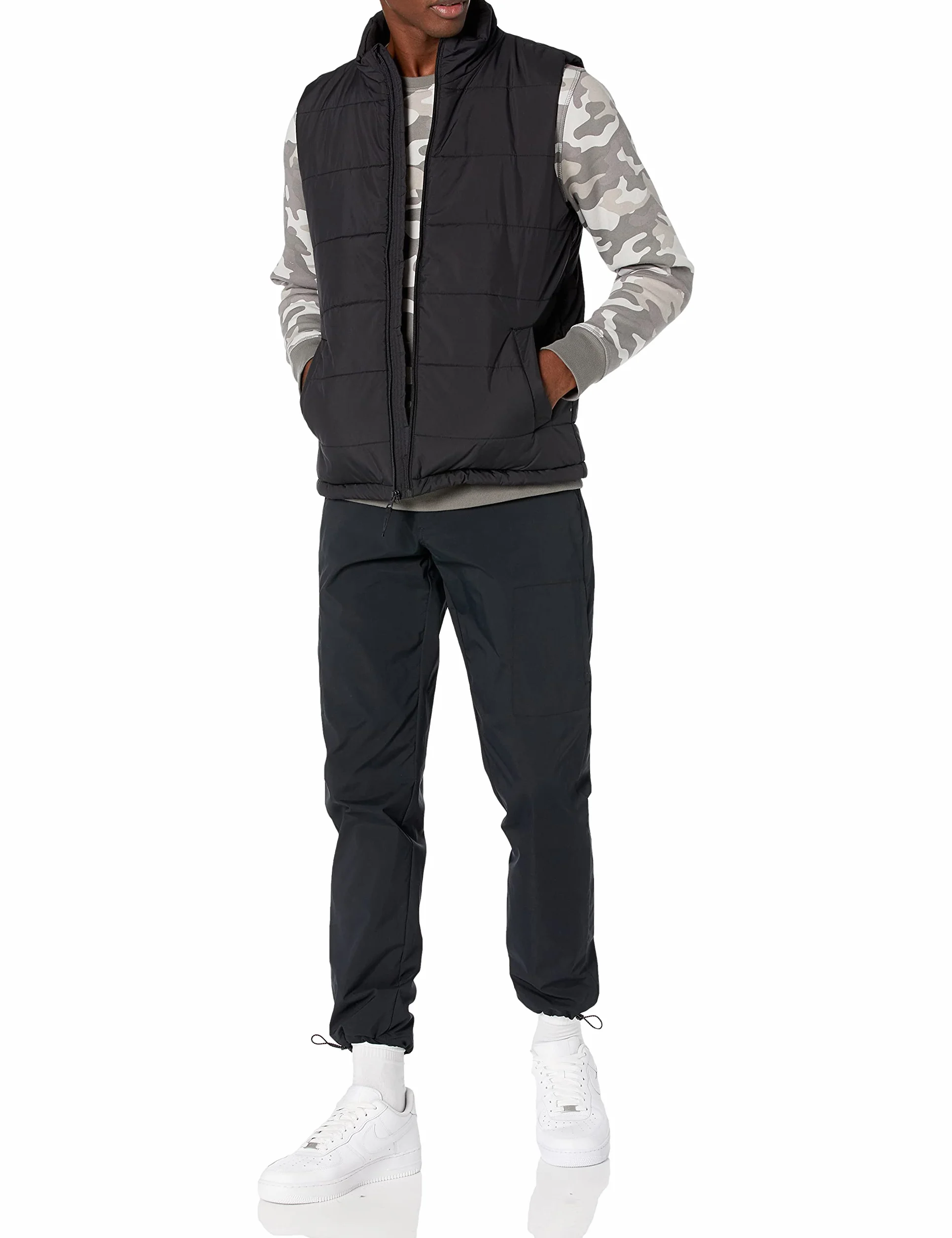 Amazon Essentials Homme Doudoune Isolante Polaire Épaisseur Moyenne