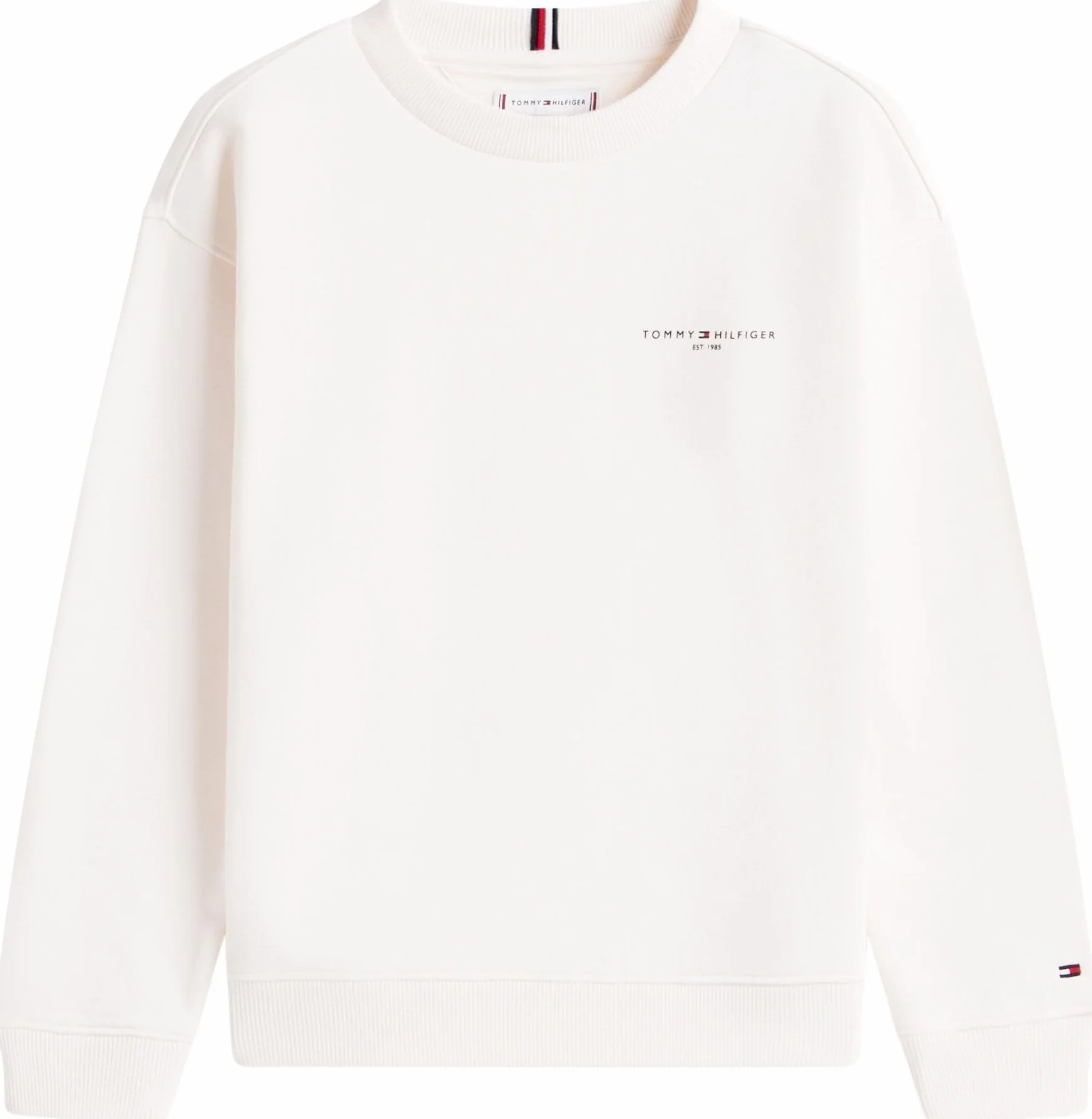 Tommy Hilfiger Mini Corp C-Neck Sweatshirt Ks0ks00665 Sweat-Shirt à Enfiler Mixte