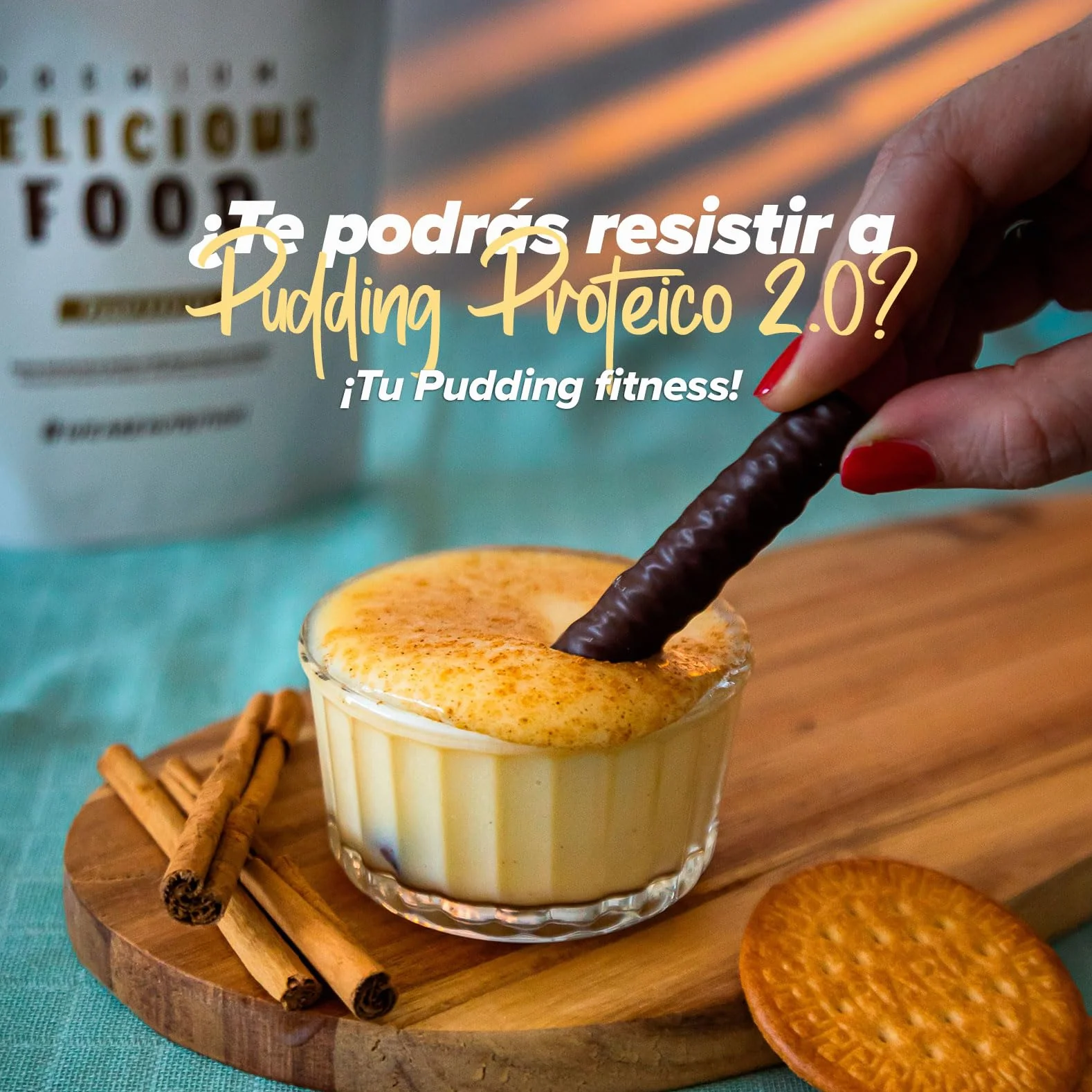 HSN Pudding protéiné 2.0 | Vanille 500 g = 13 prises par paquet | Pudding riche en protéines sans gluten et végétalien | Idéal dessert ou collation faible en calories sans sucre ajouté