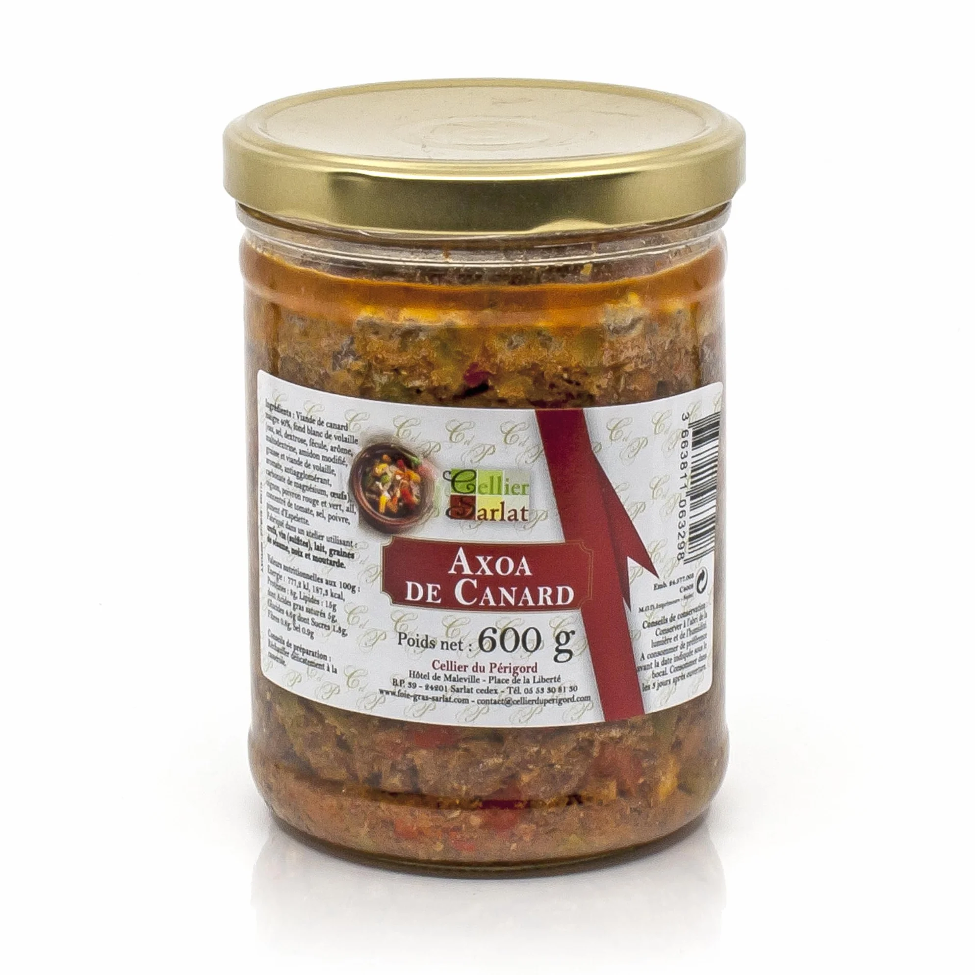 Axoa de Canard 600g