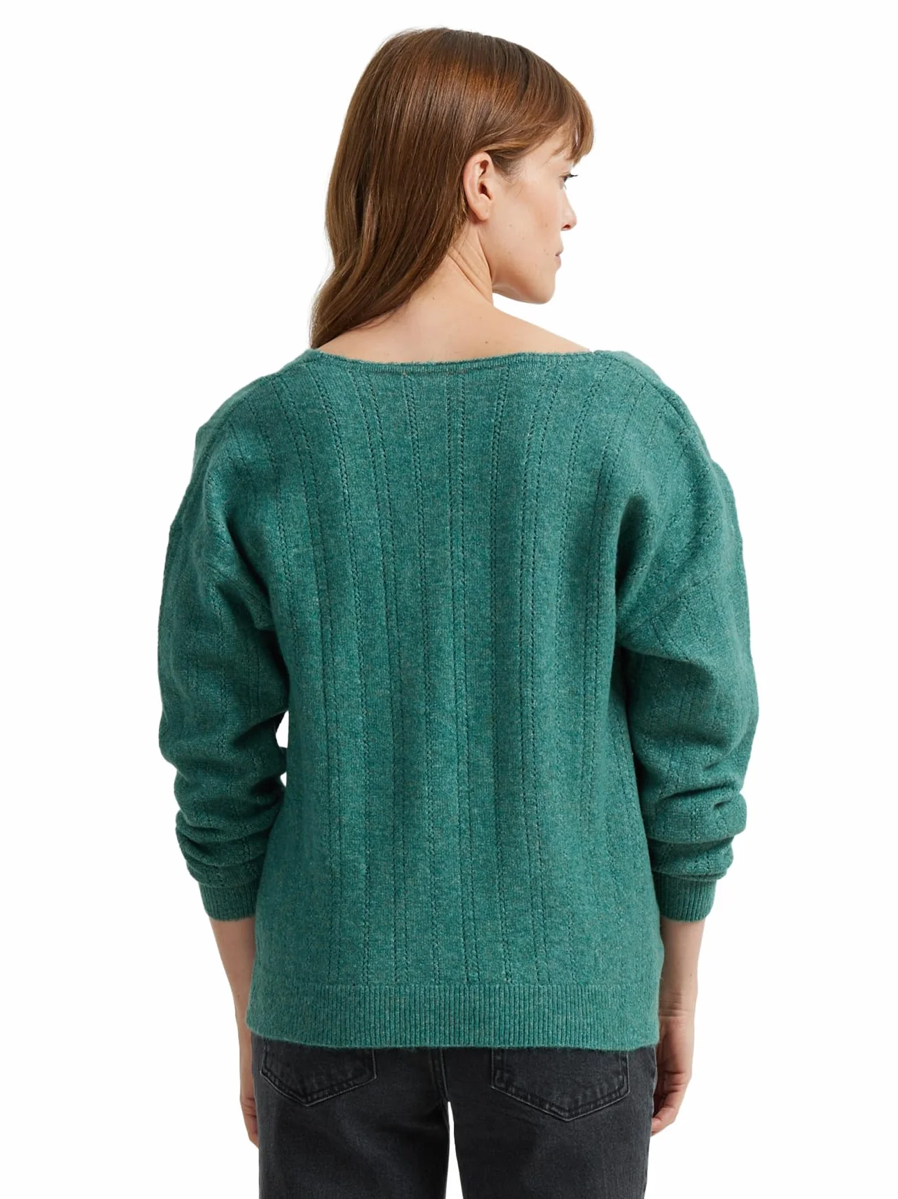 VERTBAUDET Pull col V Grossesse Maille mousseuse Fantaisie