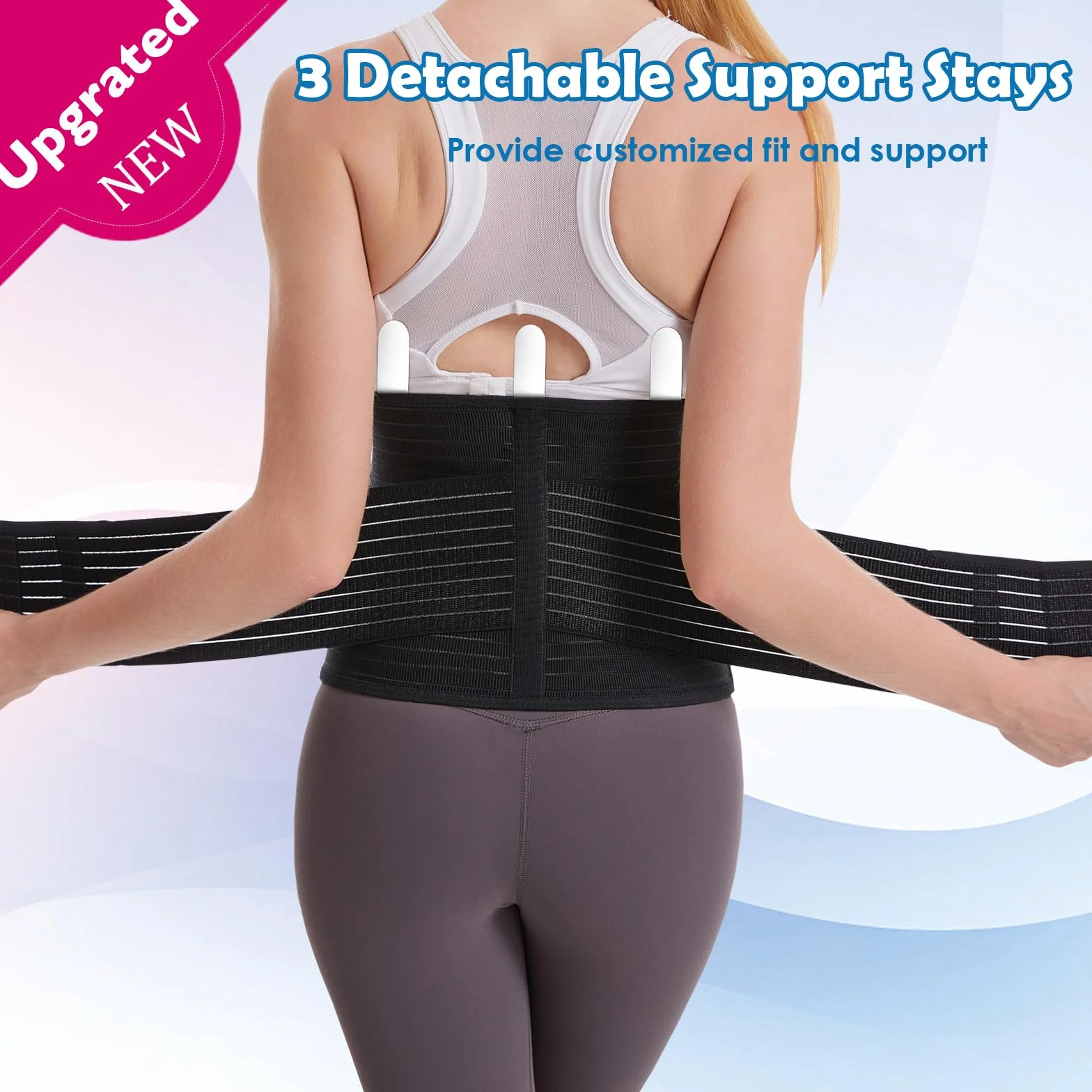 Paskyee Ceinture abdominale post-partum, post-chirurgie, soulagement douleurs dorsales