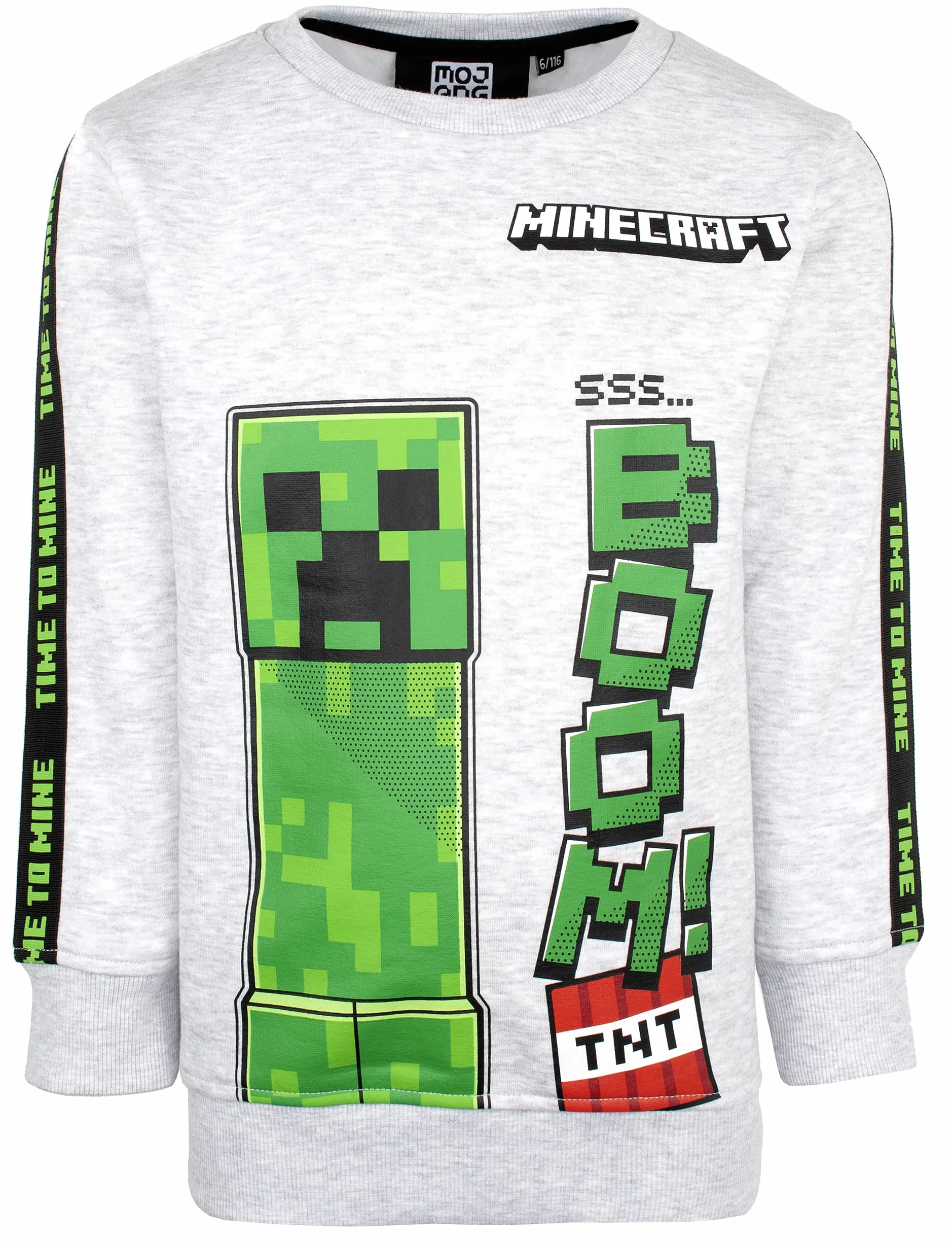 Minecraft Sweat-shirt Cadeau Garçons Jeu Anniversaire T-shirt 5-12 Ans