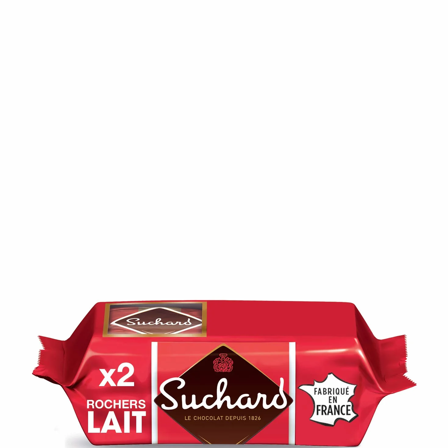 Suchard Rochers Lait - le Sachet de 2, 70g