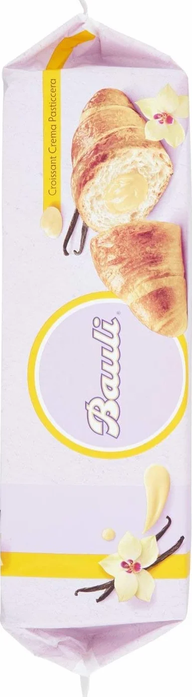 Bauli Cornetti Lot de 18 croissants avec crème pâtissière 50 g
