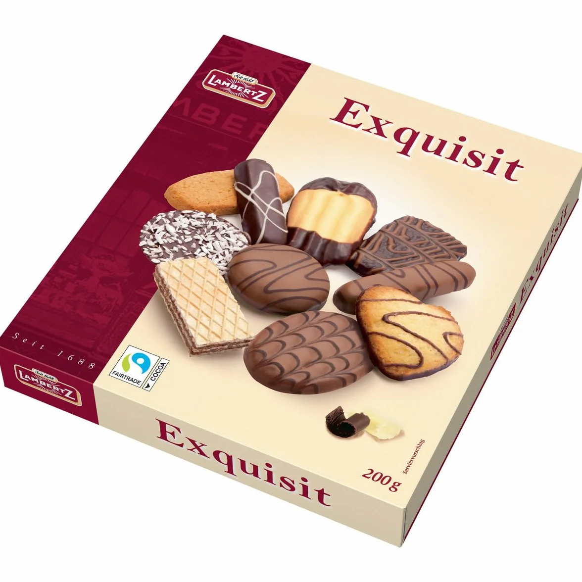 Lambertz Exquisit Mélange de biscuits 4 x 200 g + Italian Gourmet Polpa 400 g