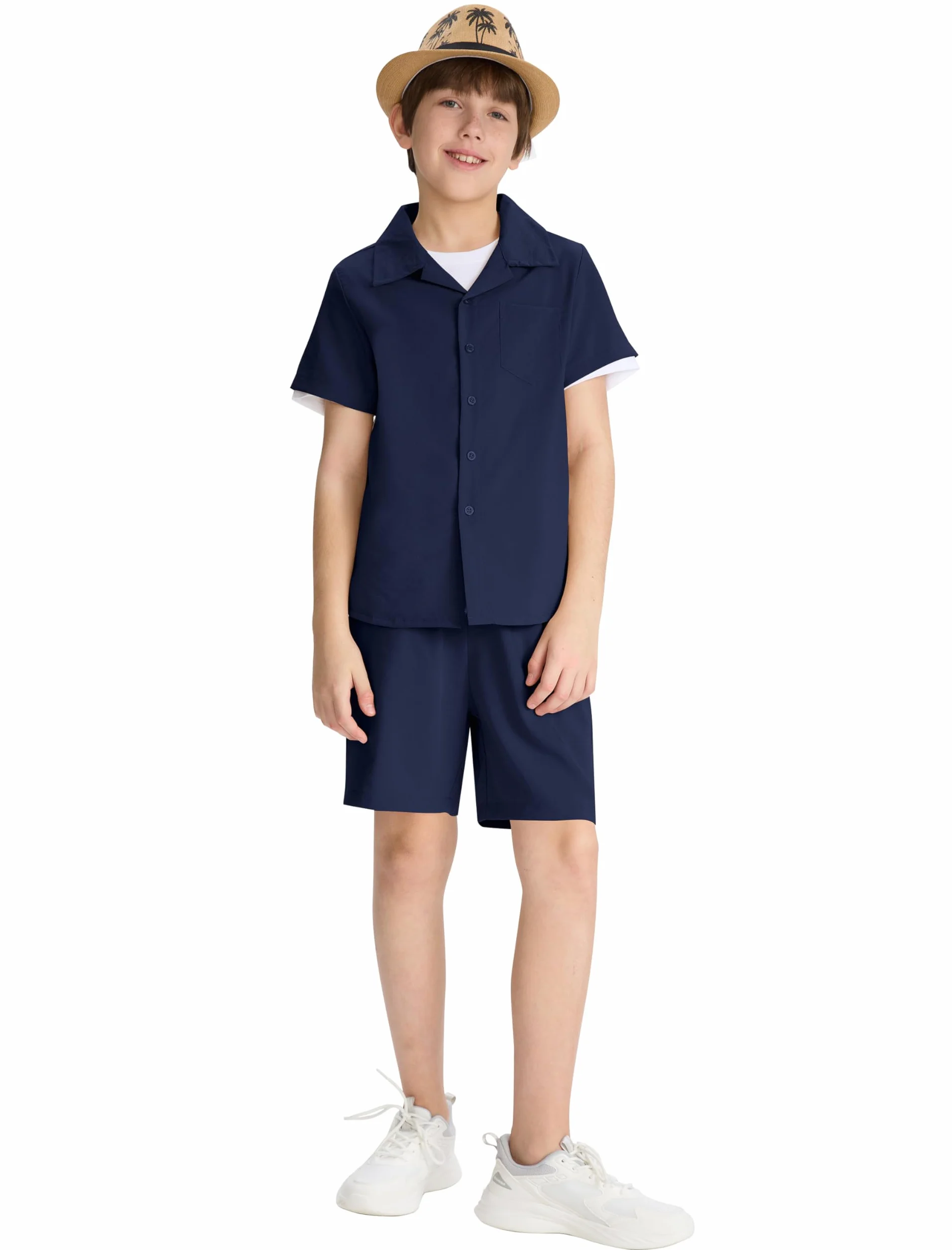 MoFiz Survetement Enfant Garcon Manches Courtes Tenues Décontracté Ensembles d'été T-shirts et Shorts