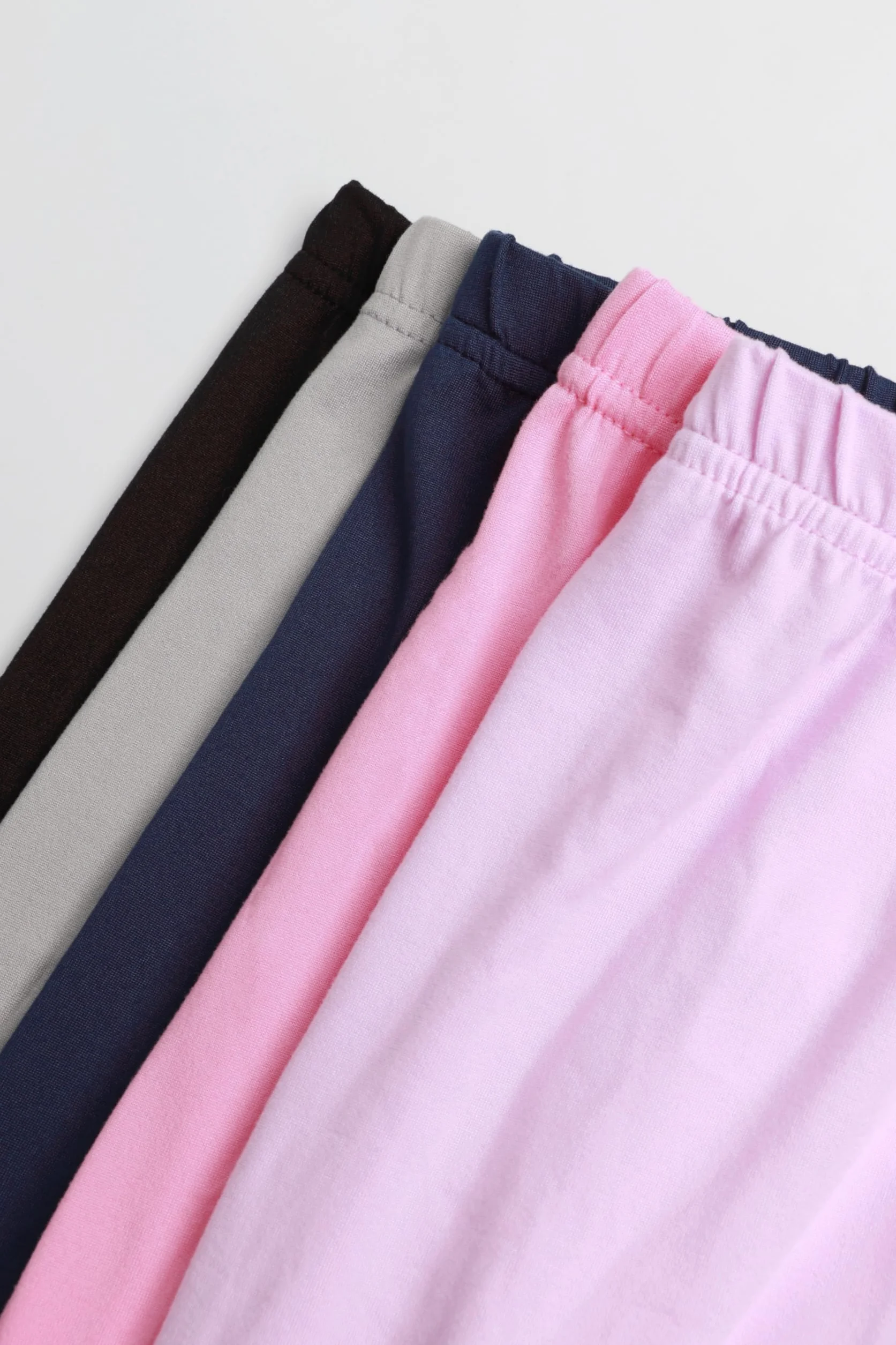 Lot de 5 Leggings imprimés pour Filles, Pantalons de Yoga Doux, Taille élastique 4-15 Ans