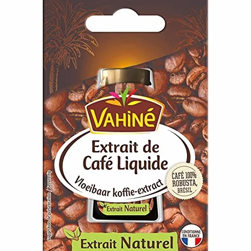 VAHINÉ - Extrait De Café Liquide 20Ml - Lot De 4 - Vendu Par Lot