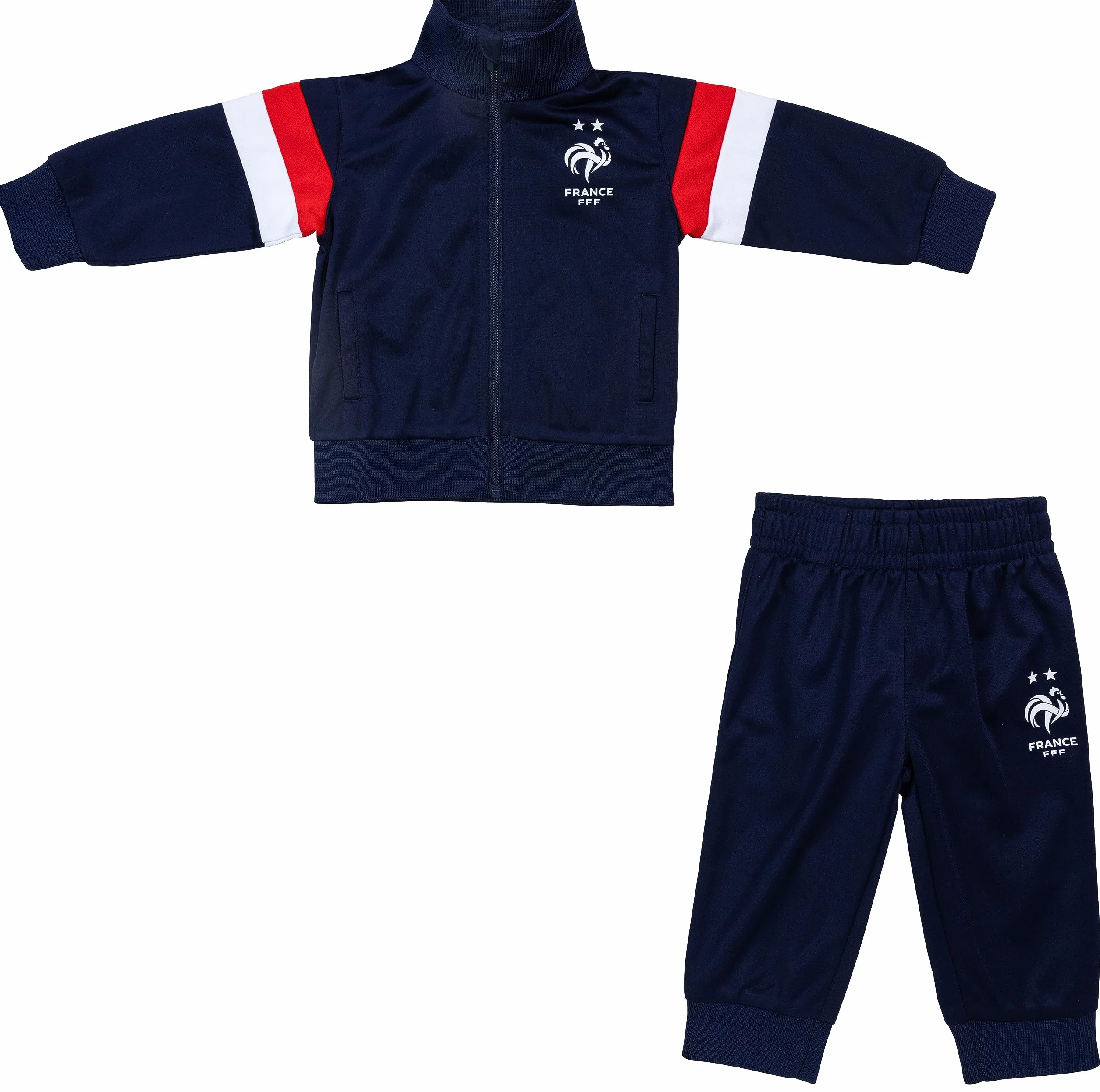 Ensemble bébé Survêtement Veste Pantalon Officiel Equipe de France Football