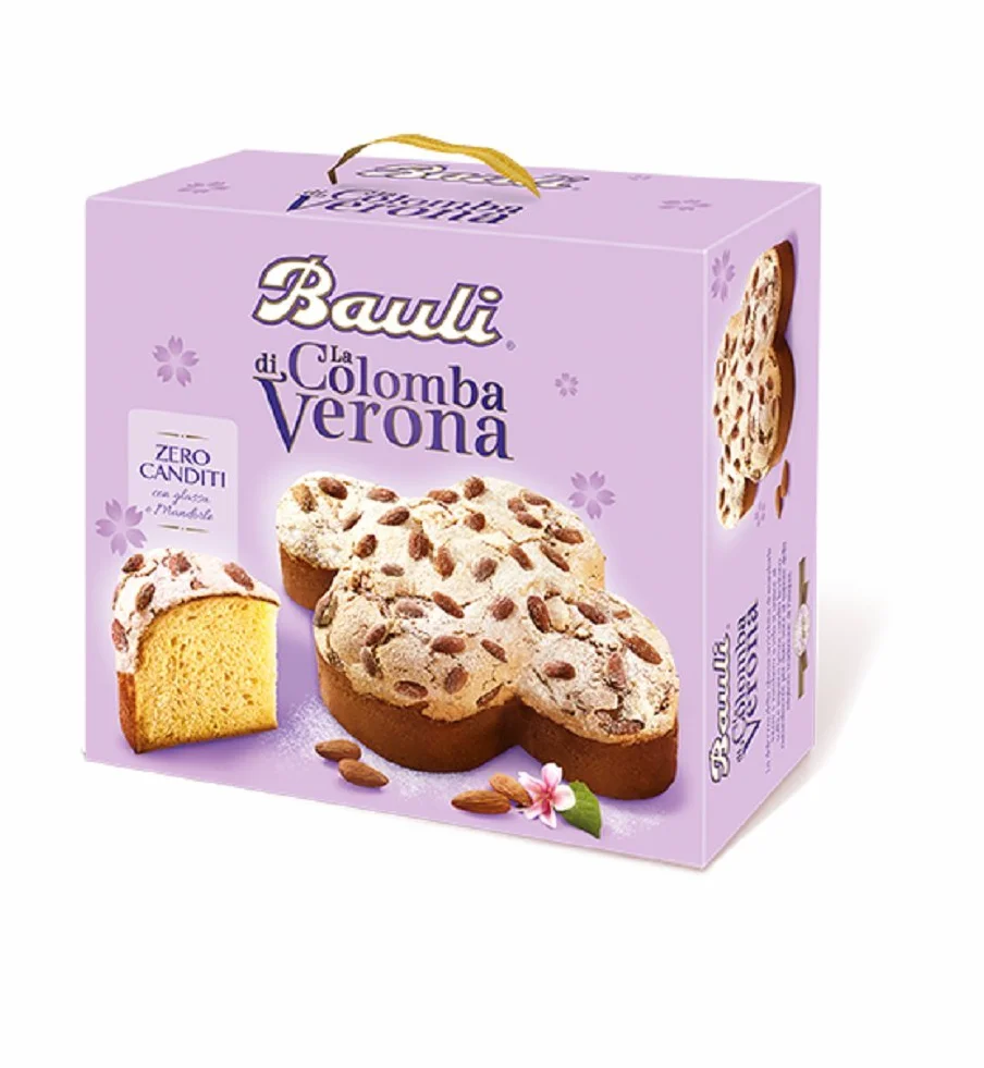 Bauli Colomba Pasquale Gâteau de Pâques italien de - Le pigeon pascal de Vérone - Importé d'Italie (1000 gr, La Colomba di Verona)