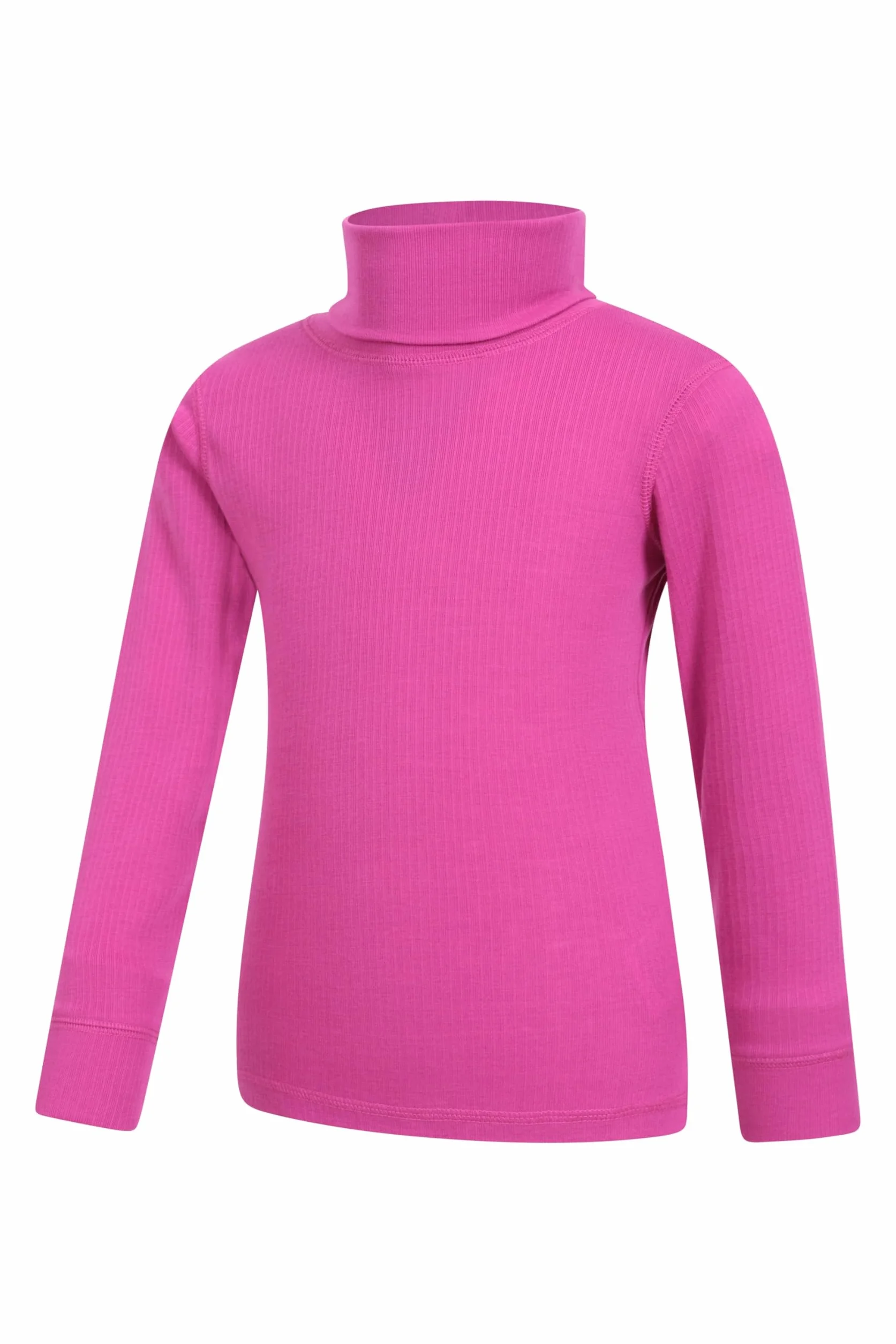 Mountain Warehouse Talus Pull col roulé Enfant Respirant sous-Pull léger Hiver Couche Thermique Chaude Fille garçon