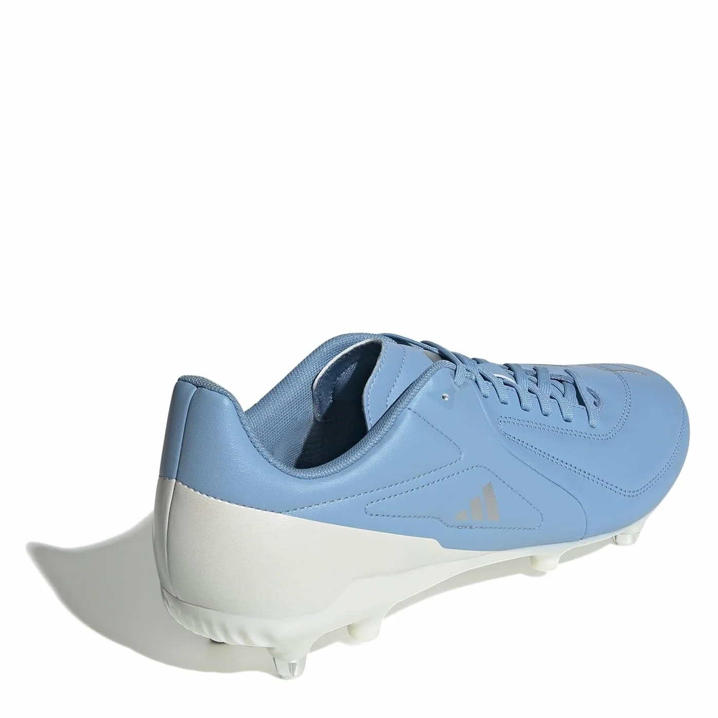 Adidas RS15 Elite Soft Ground Bottes de rugby Cuir Blanc