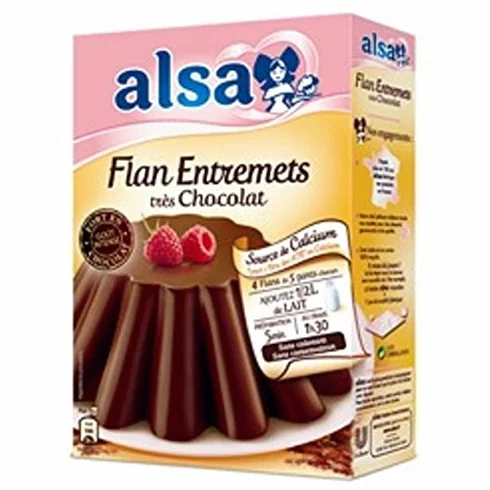 ALSA - FLAN CHOCOLAT ALSA, 232G - Surgelé