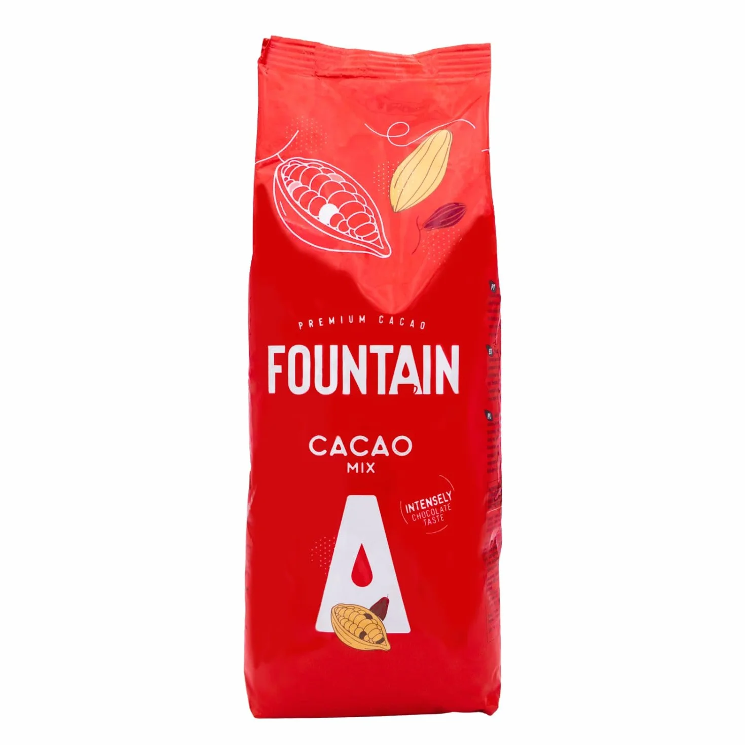 Fountain - Cacao en poudre - Compatible avec toutes les machines tables top et les distributeurs automatiques, à mélanger avec de lʼeau ou dulait - 1 KG