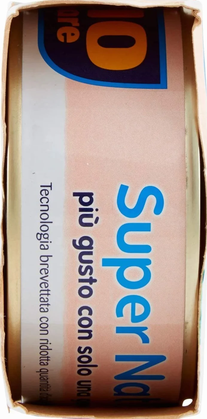 Lot de 3 thons Rio Mare Tonno Super Naturale Super Naturel (2 x 112 g) avec une goutte d'eau