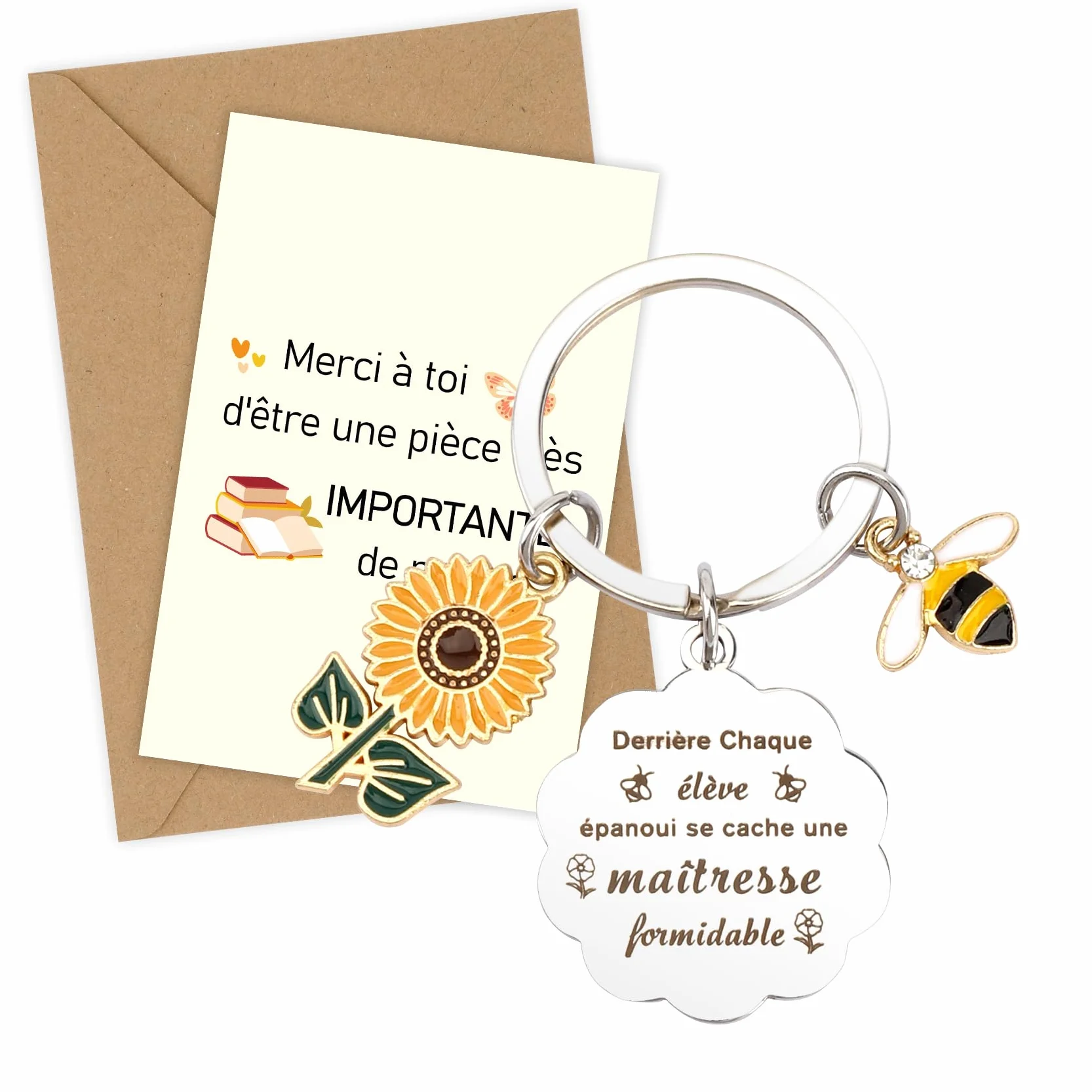Porte-Clés Cadeau Fête des Mères Pâques Maman Papa Mamie Papy Marraine Parrain Anniversaire Homme