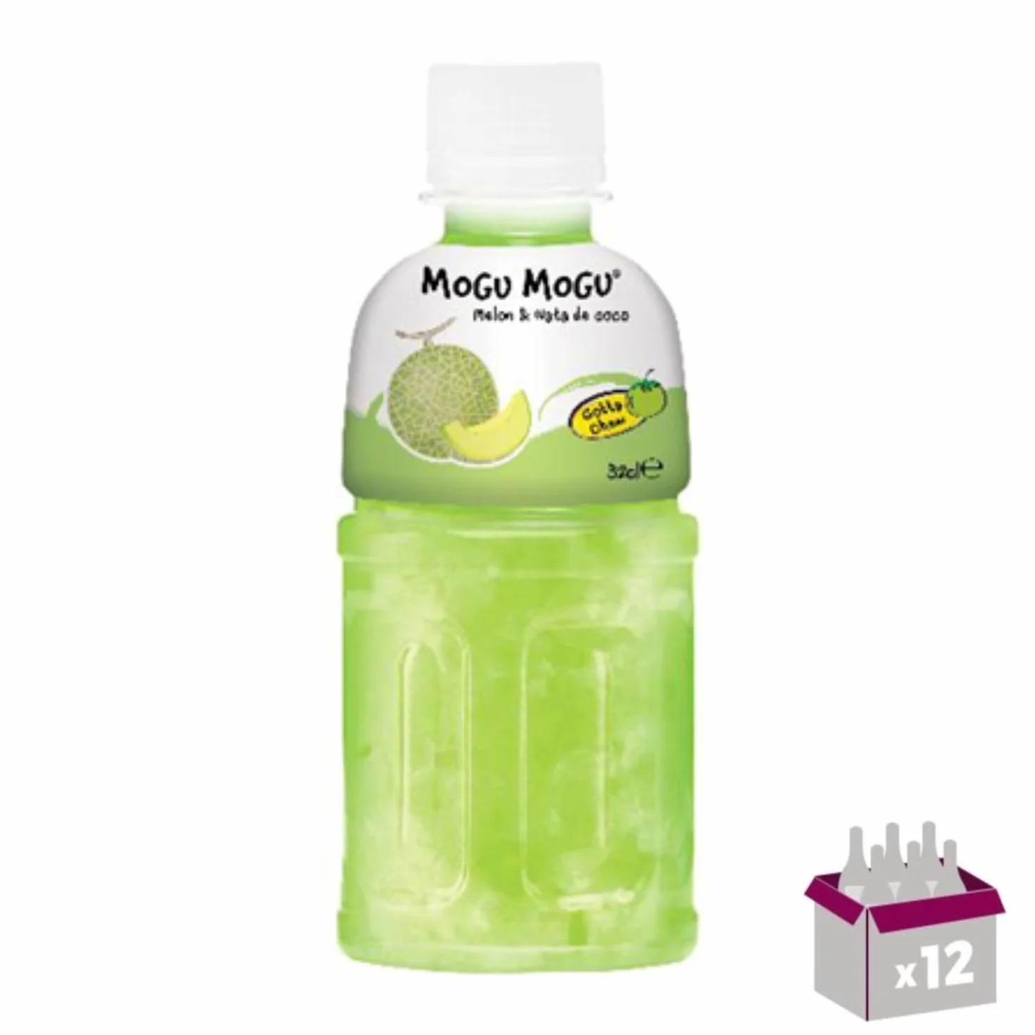 Mogu Mogu – Jus de melon - 12 x 32 cl