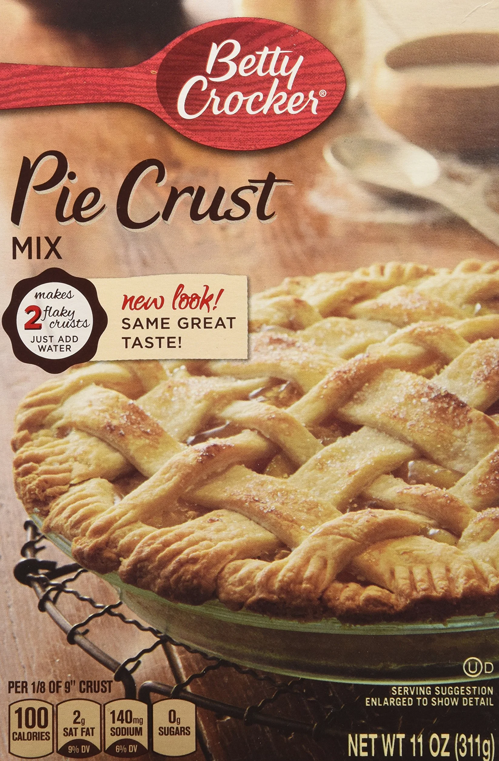 Betty Crocker Pie Crust Mix, 11 oz (3 Pack)