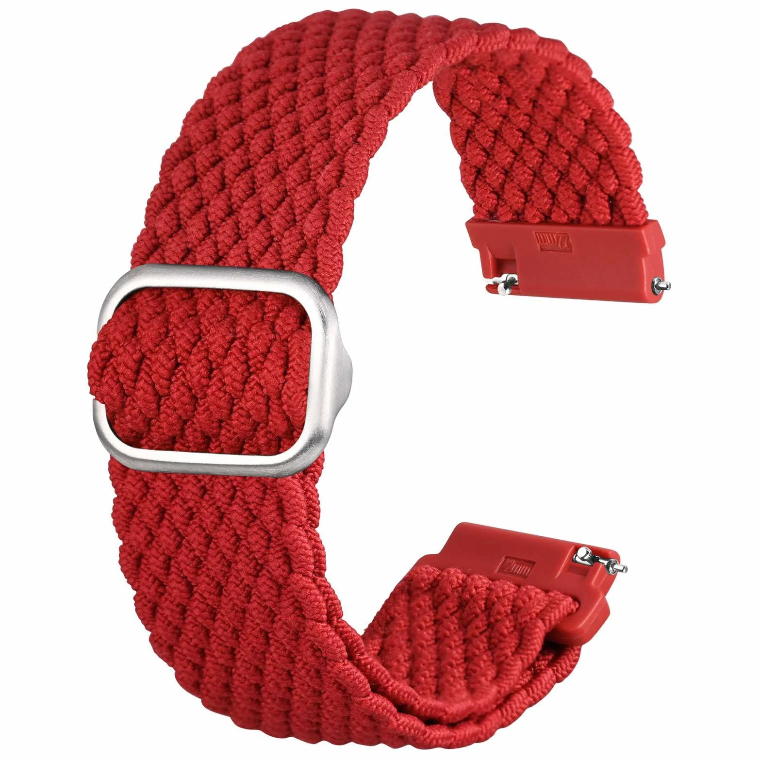 Bracelet de montre en nylon tressé à boucle unique Anbeer, extensible à dégagement rapide